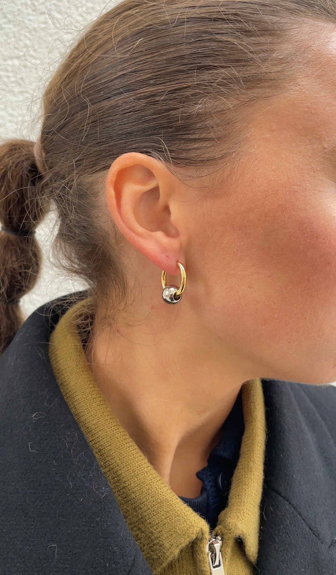 Bold grunge earrings