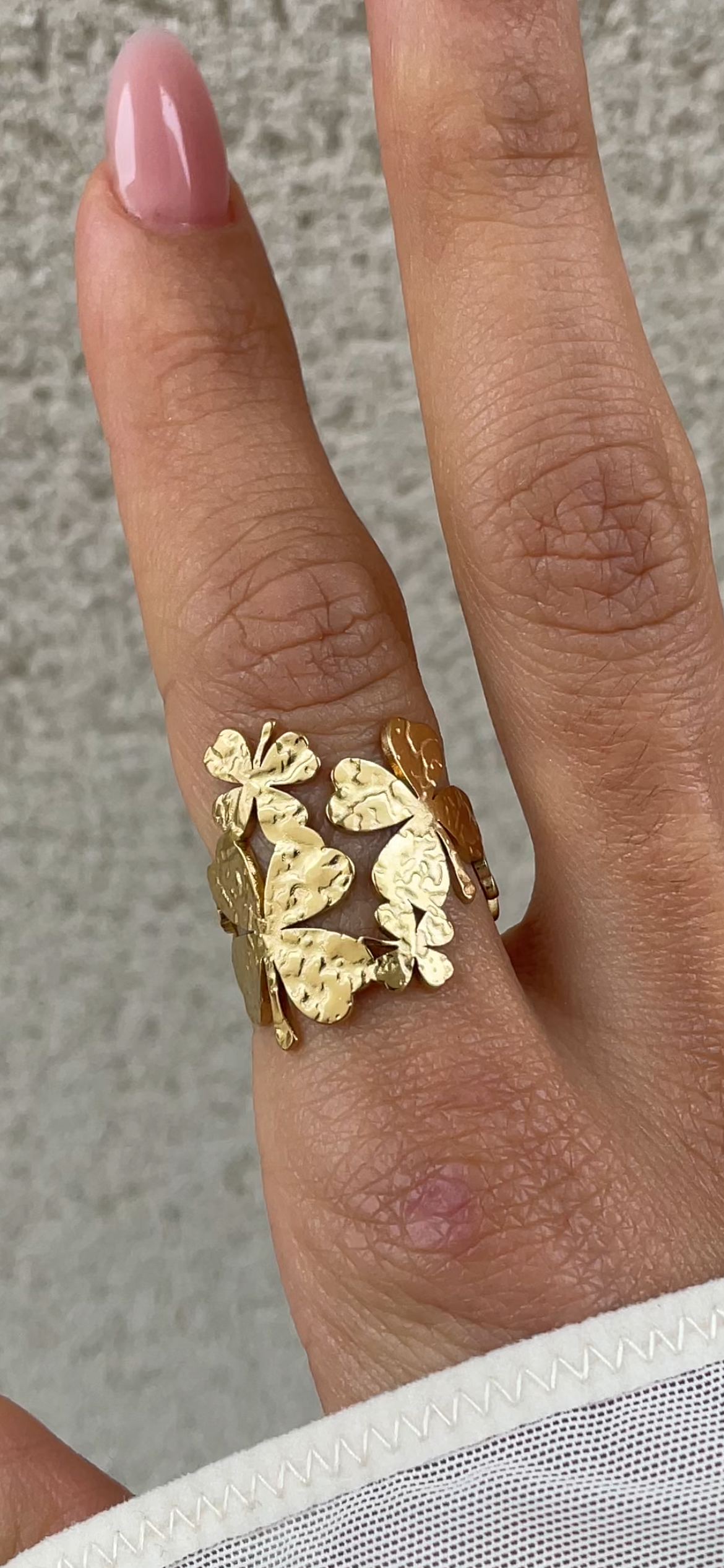 Multi flowers ring