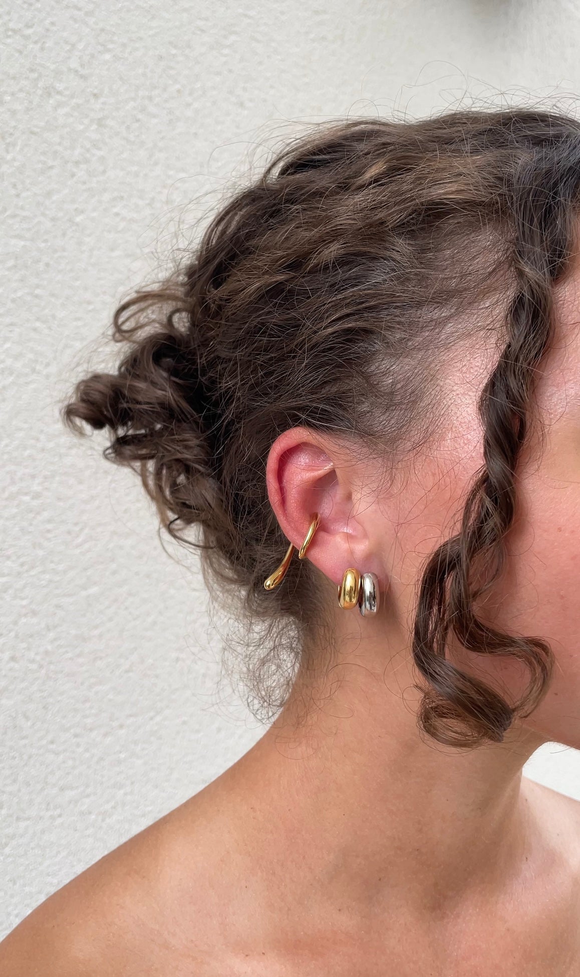 Long ear cuff