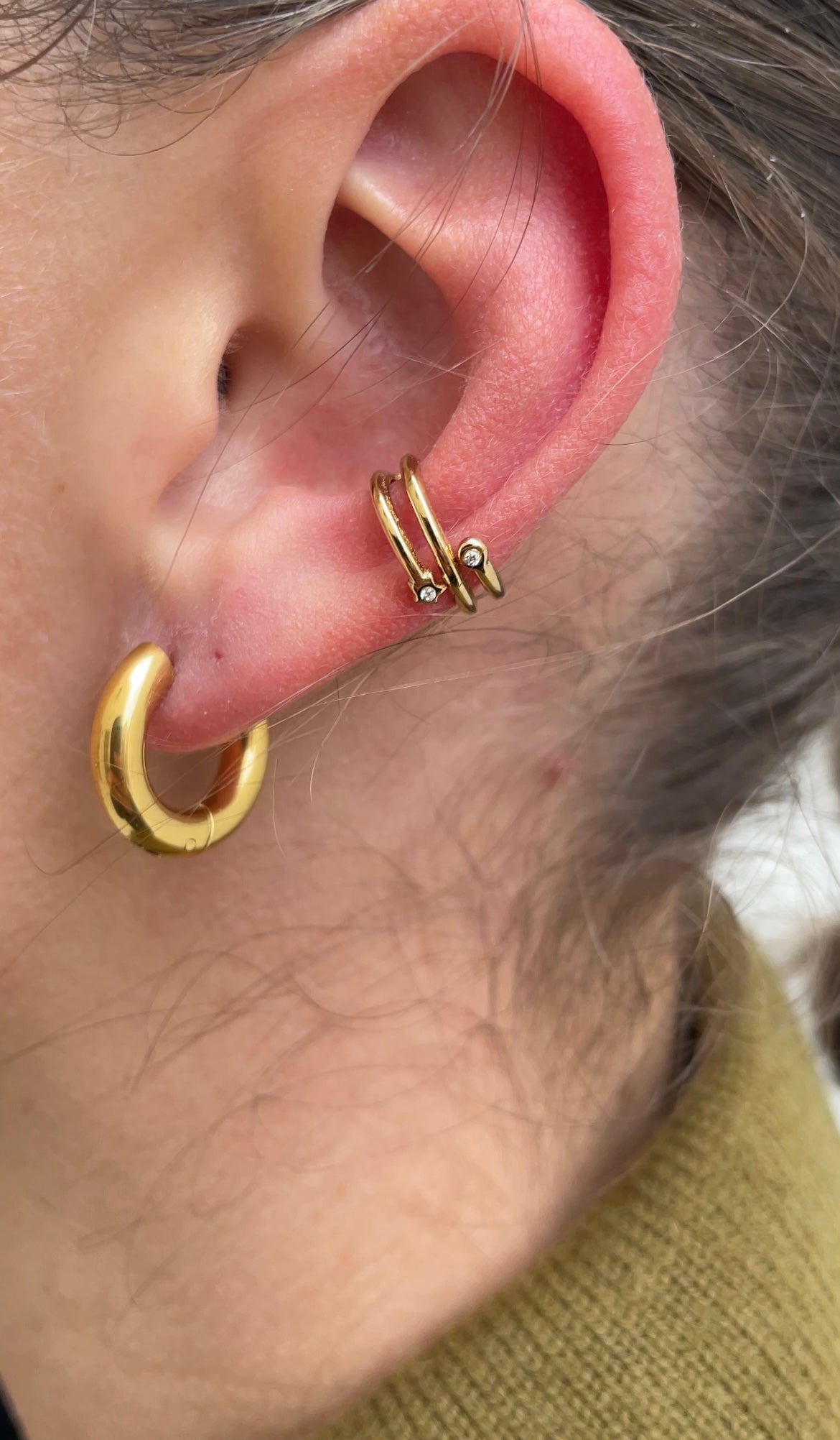 Constellation ear cuff