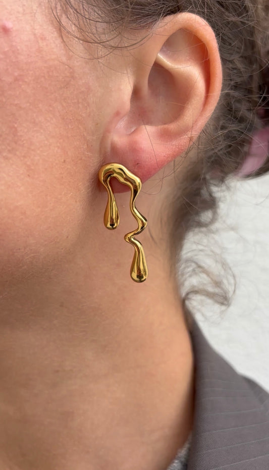 Paint earrings
