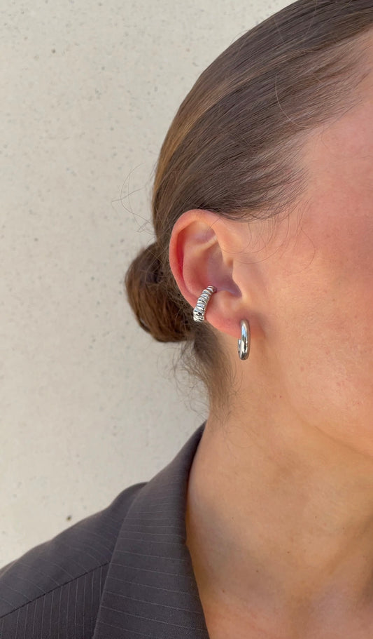 Wrapped ear cuff