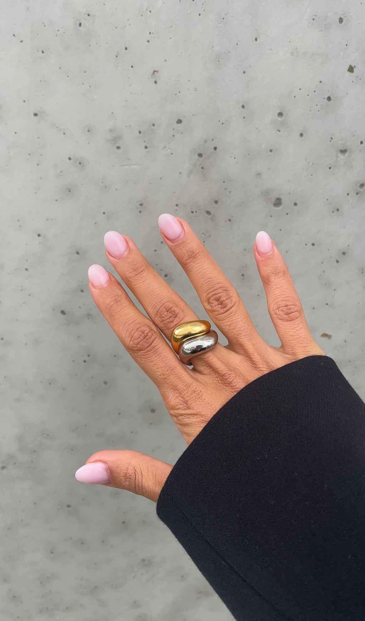 Duo Wave ring