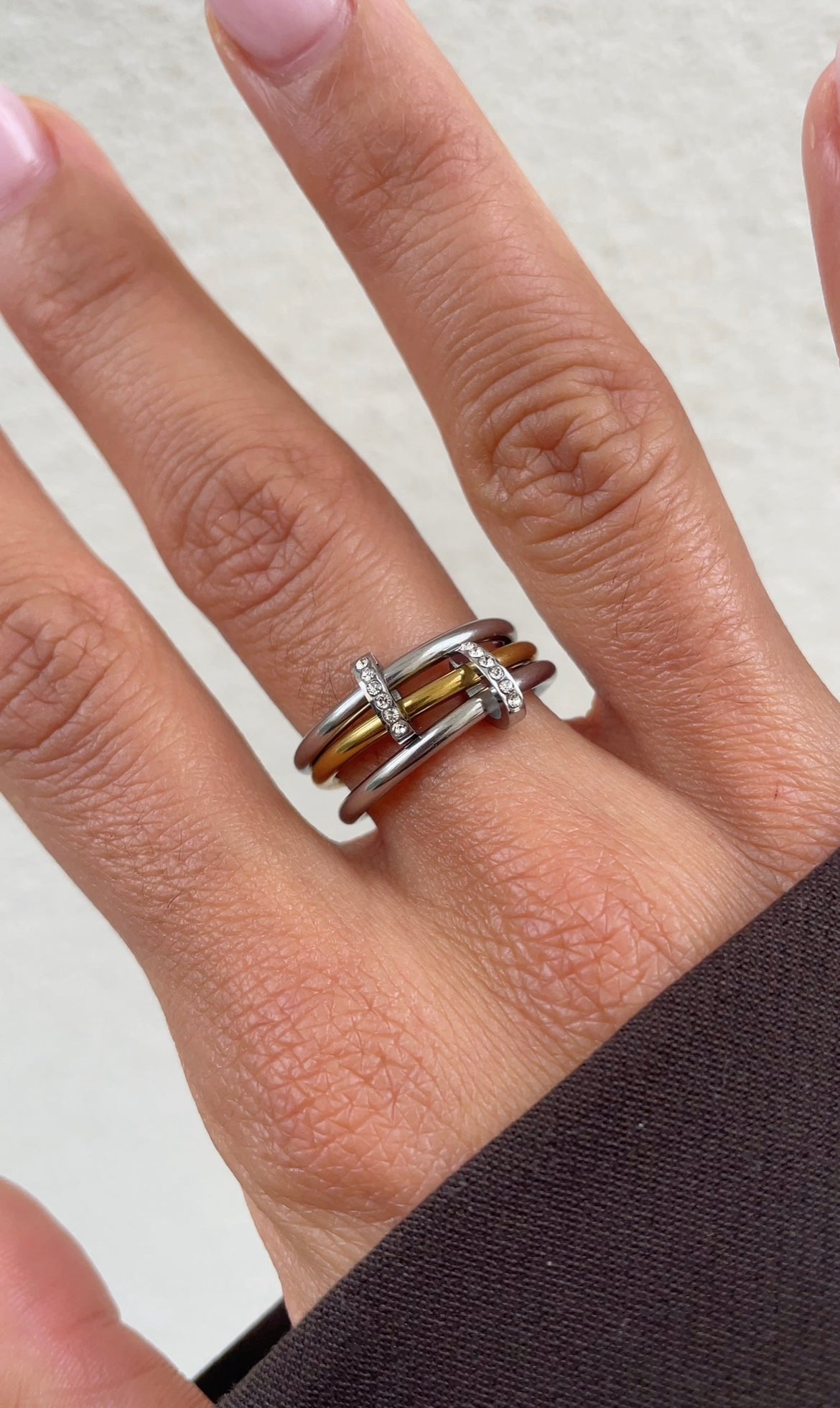 Gems couture rings