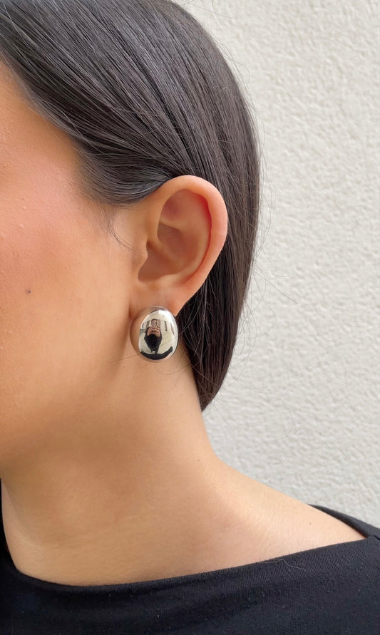 Dome earrings