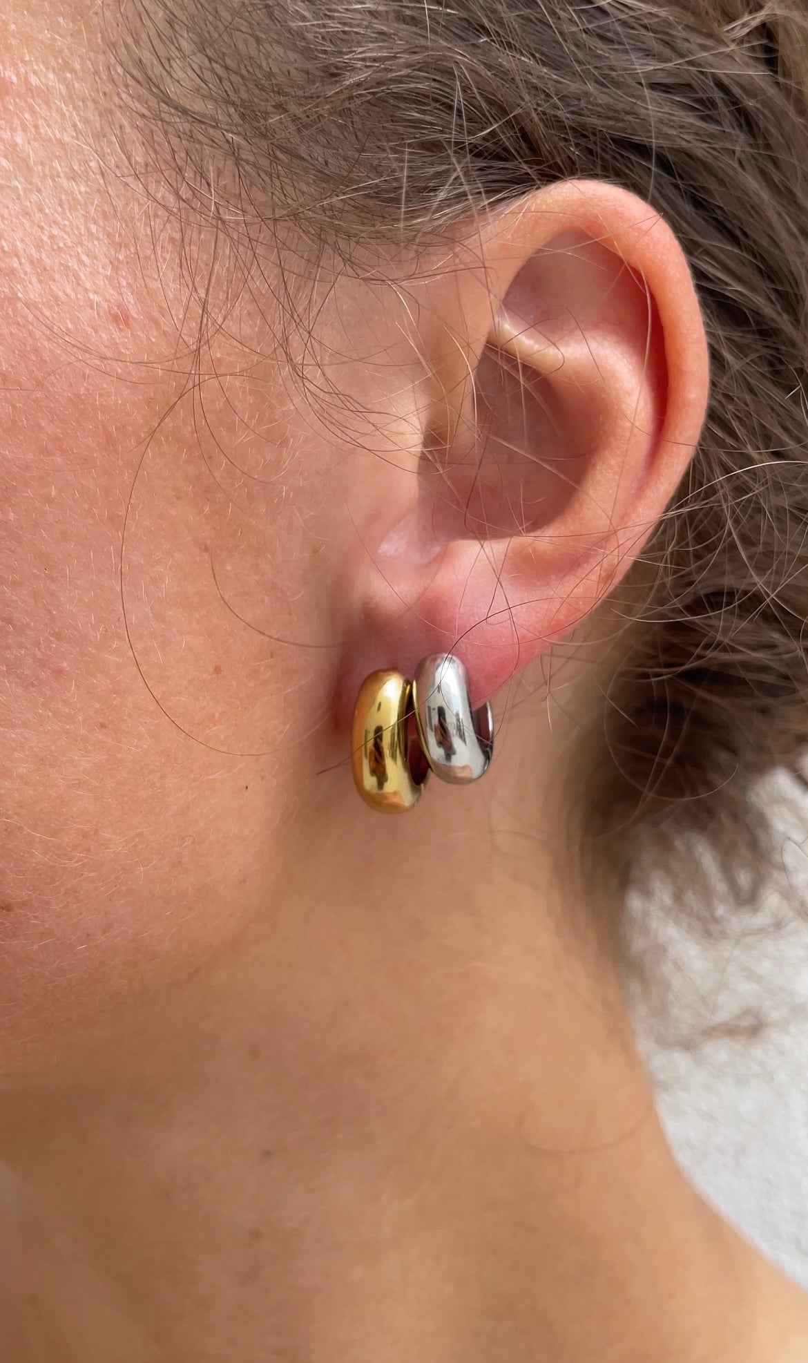 Duo timeless earrings
