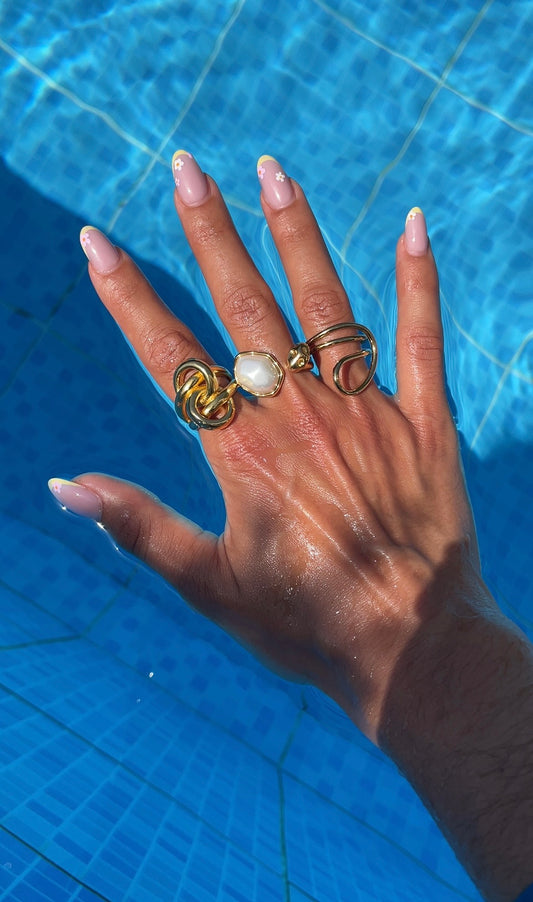 Water Pearl ring