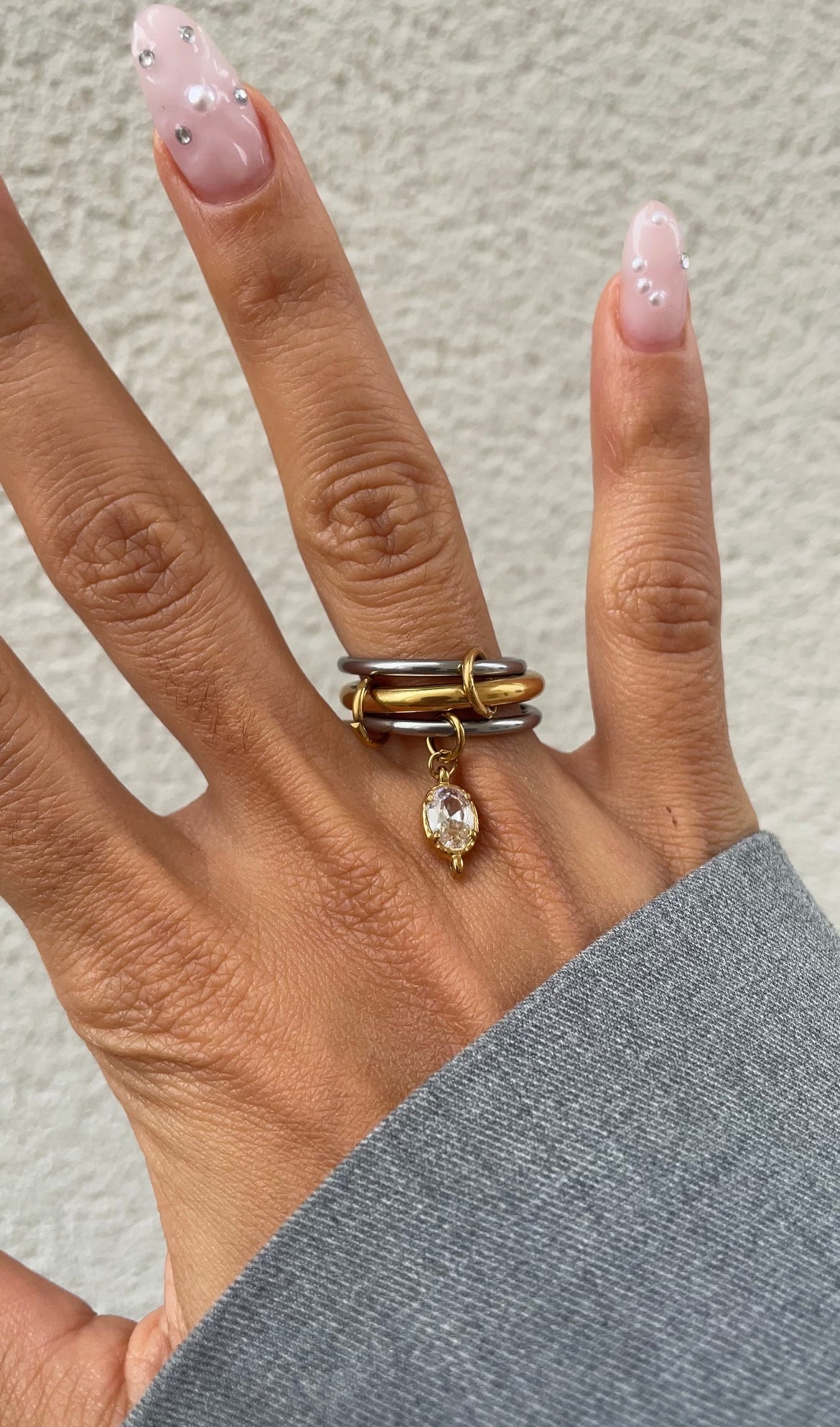Drop couture ring