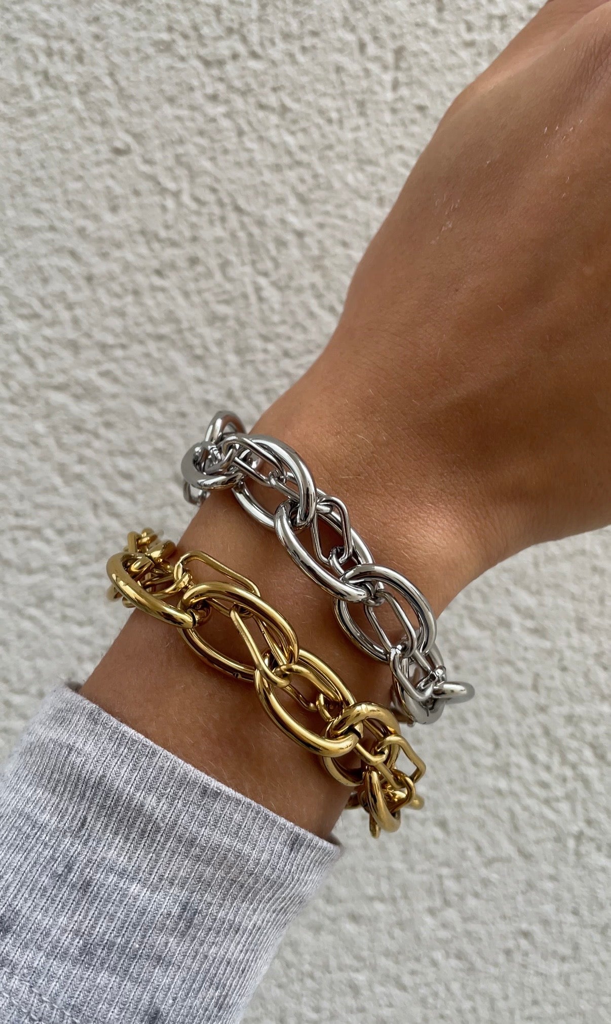 Huge couture bracelet