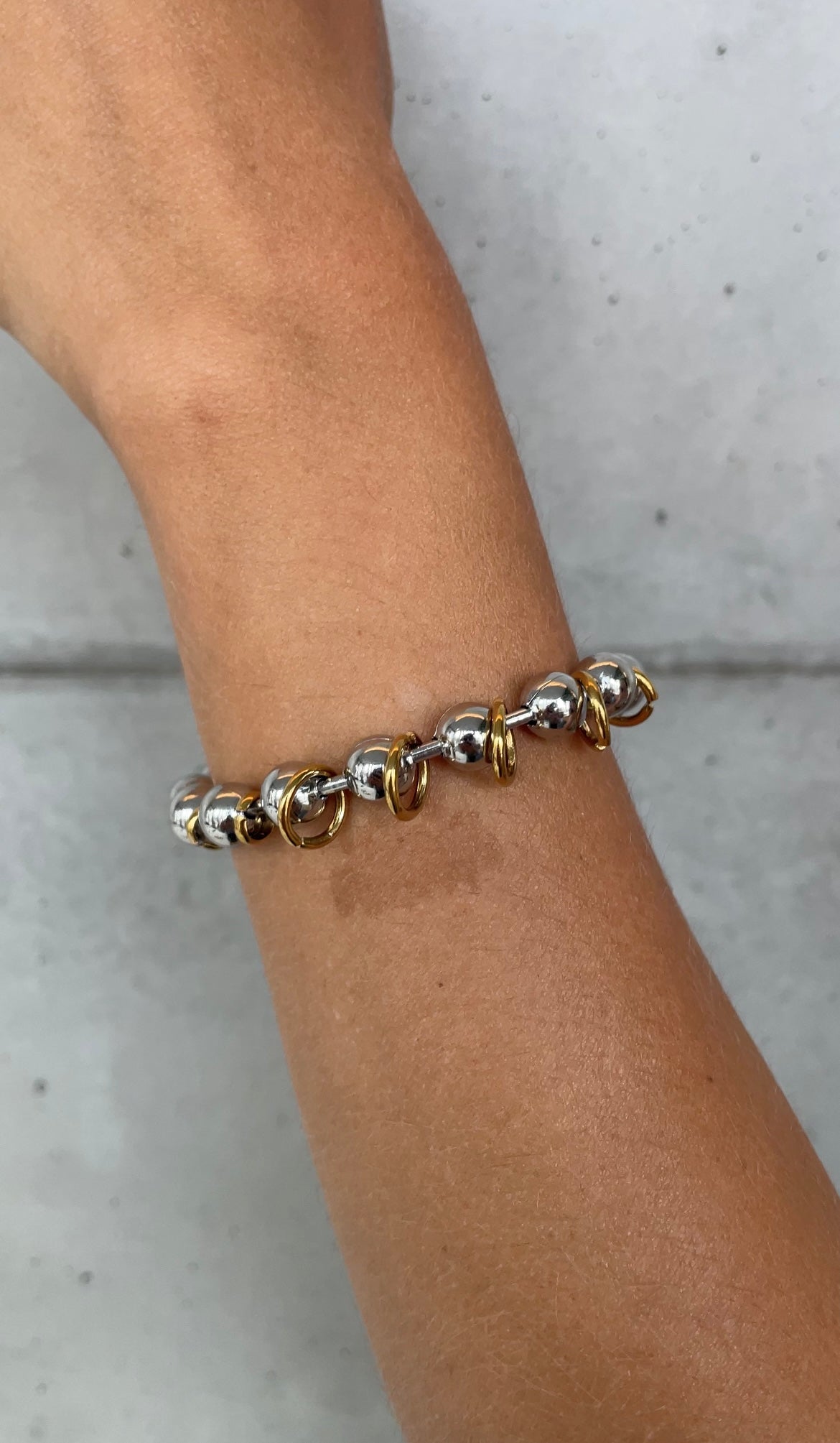 Pearl couture bracelet