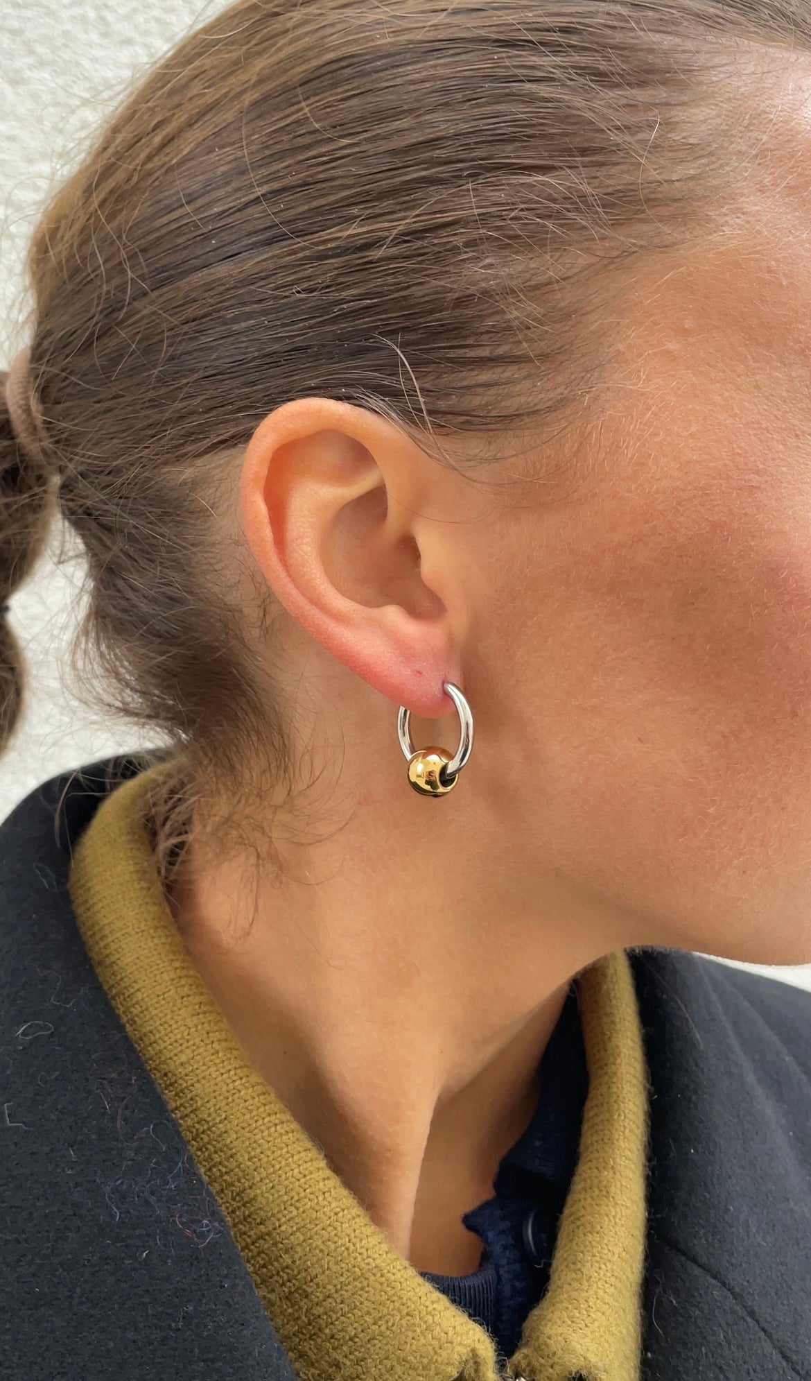 Bold grunge earrings