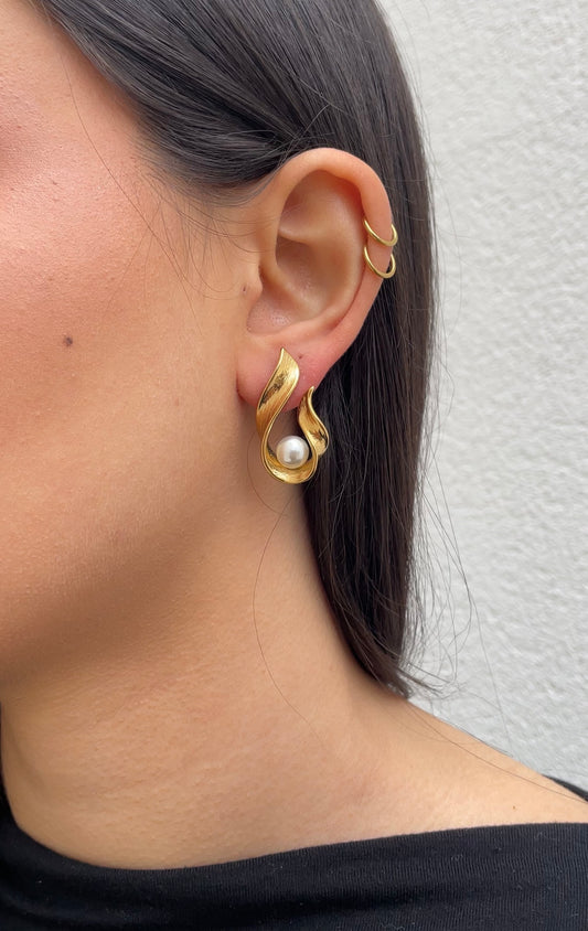 Flame earrings