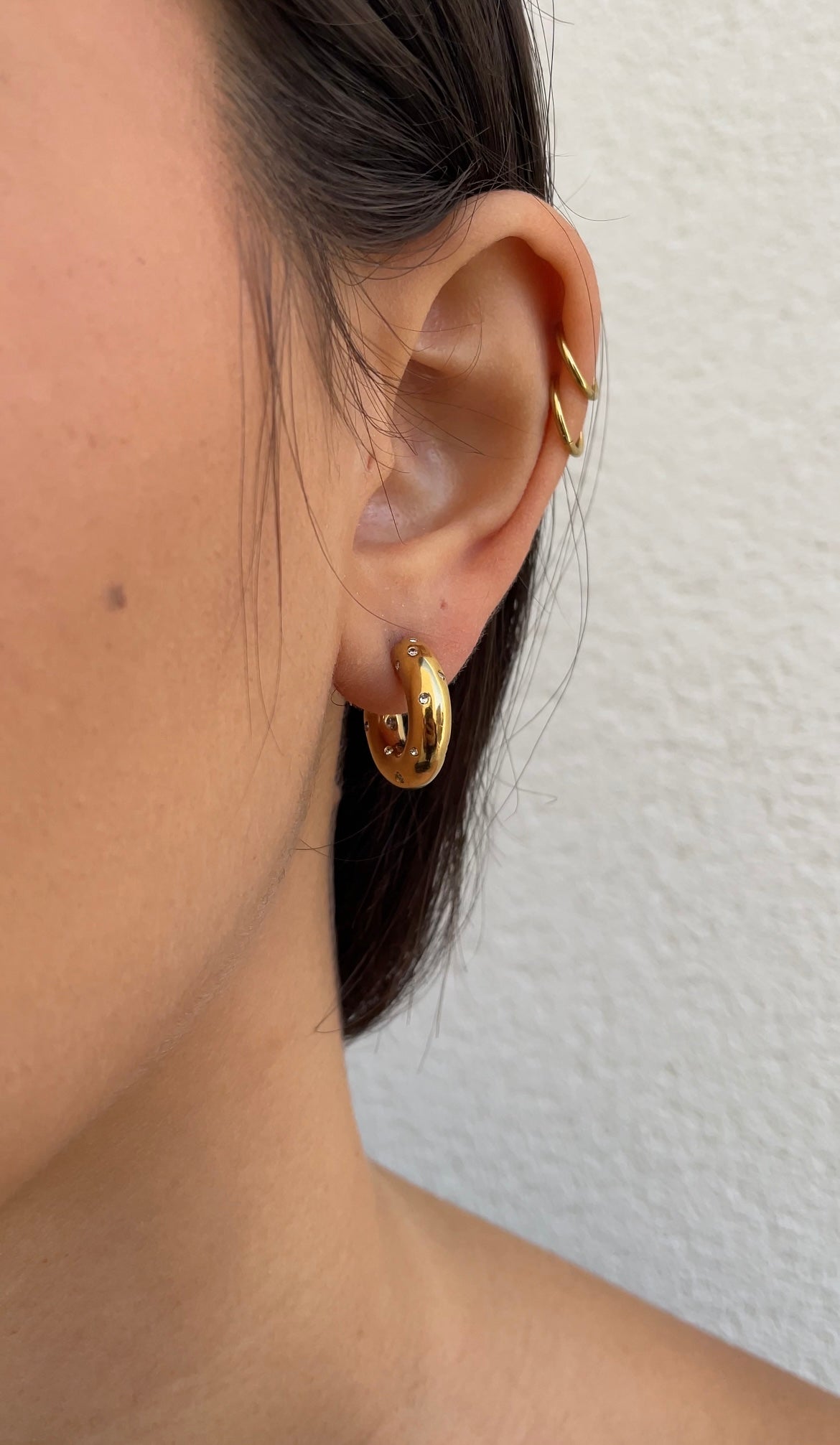 Festive earrings