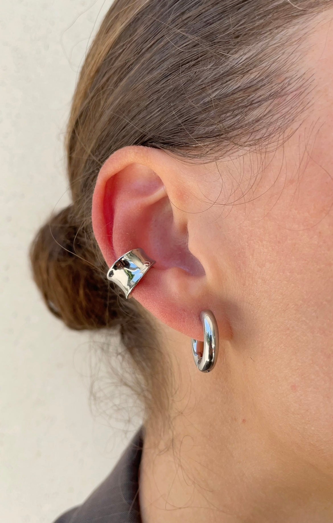 Bold ear cuff