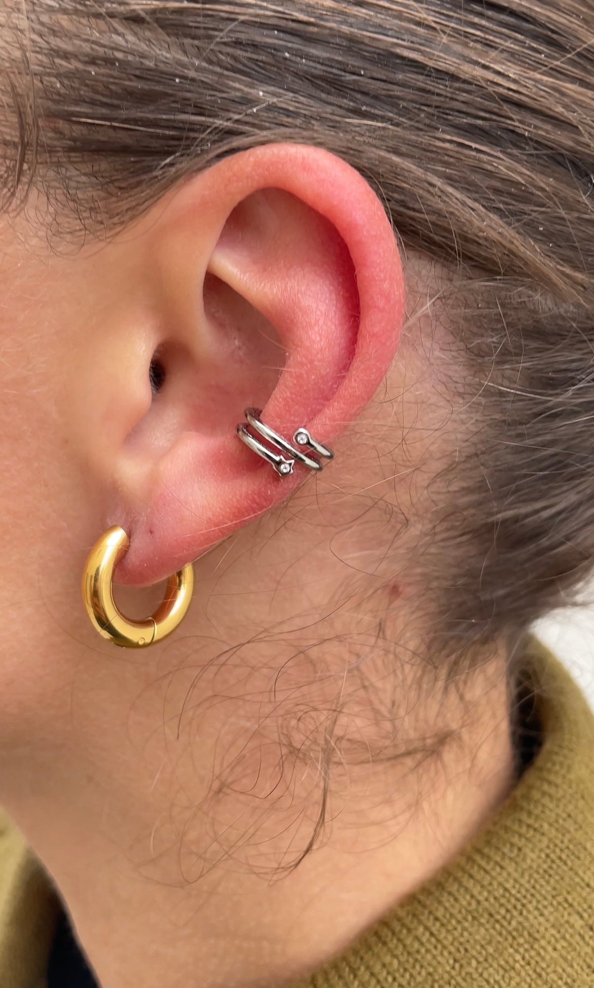 Constellation ear cuff
