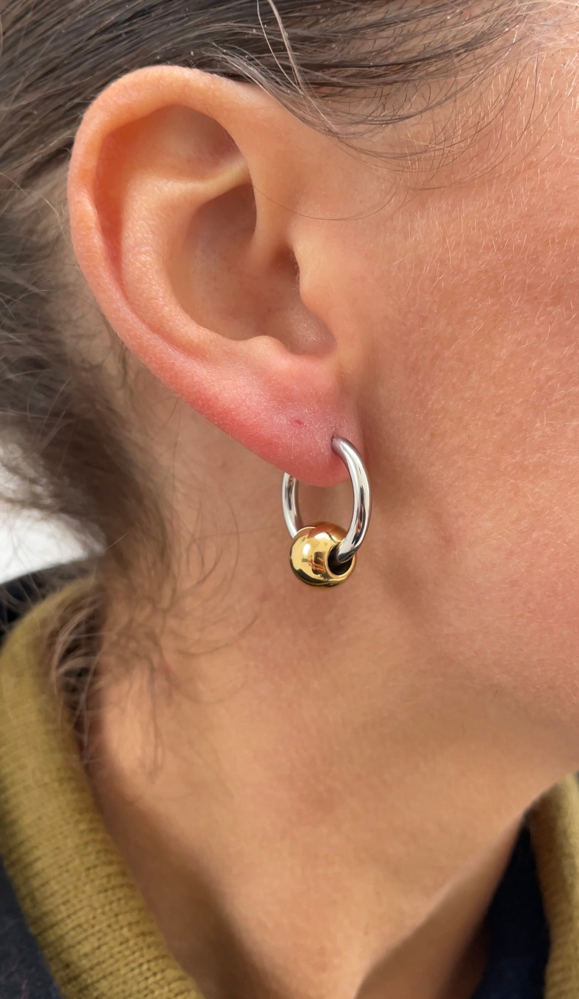 Bold grunge earrings
