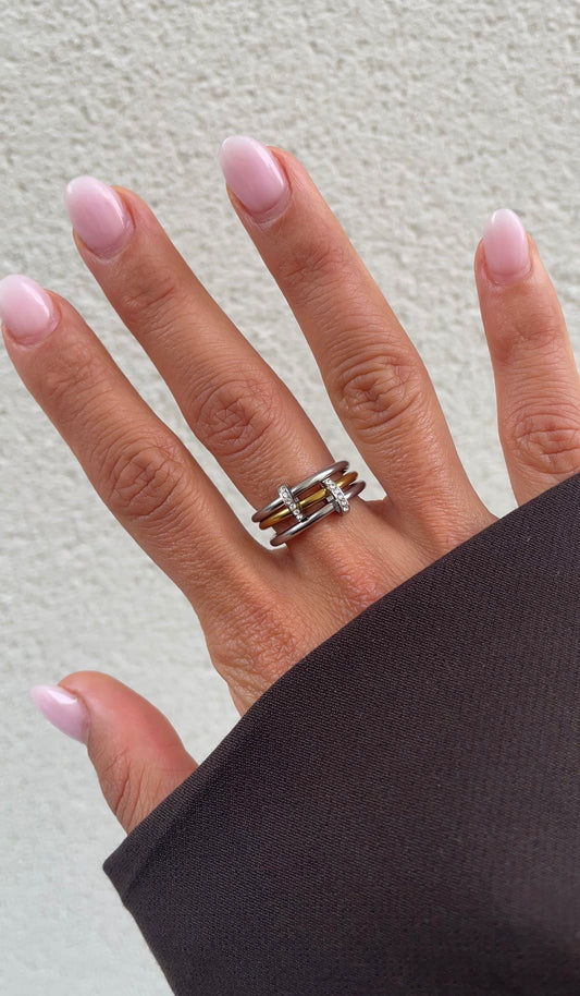 Gems couture rings