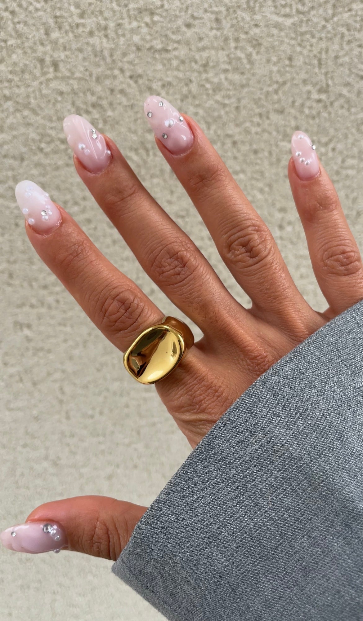 Textured Signet ring