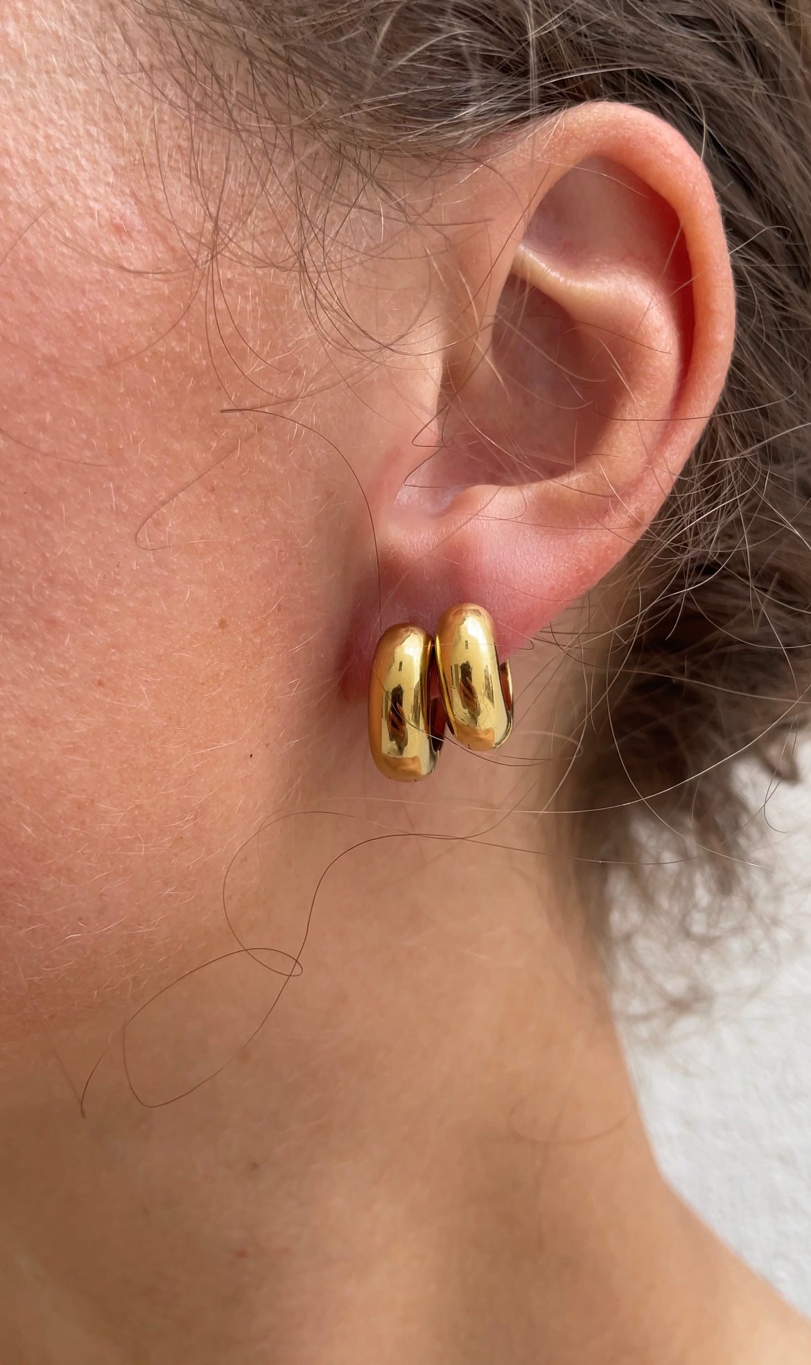 Duo timeless earrings
