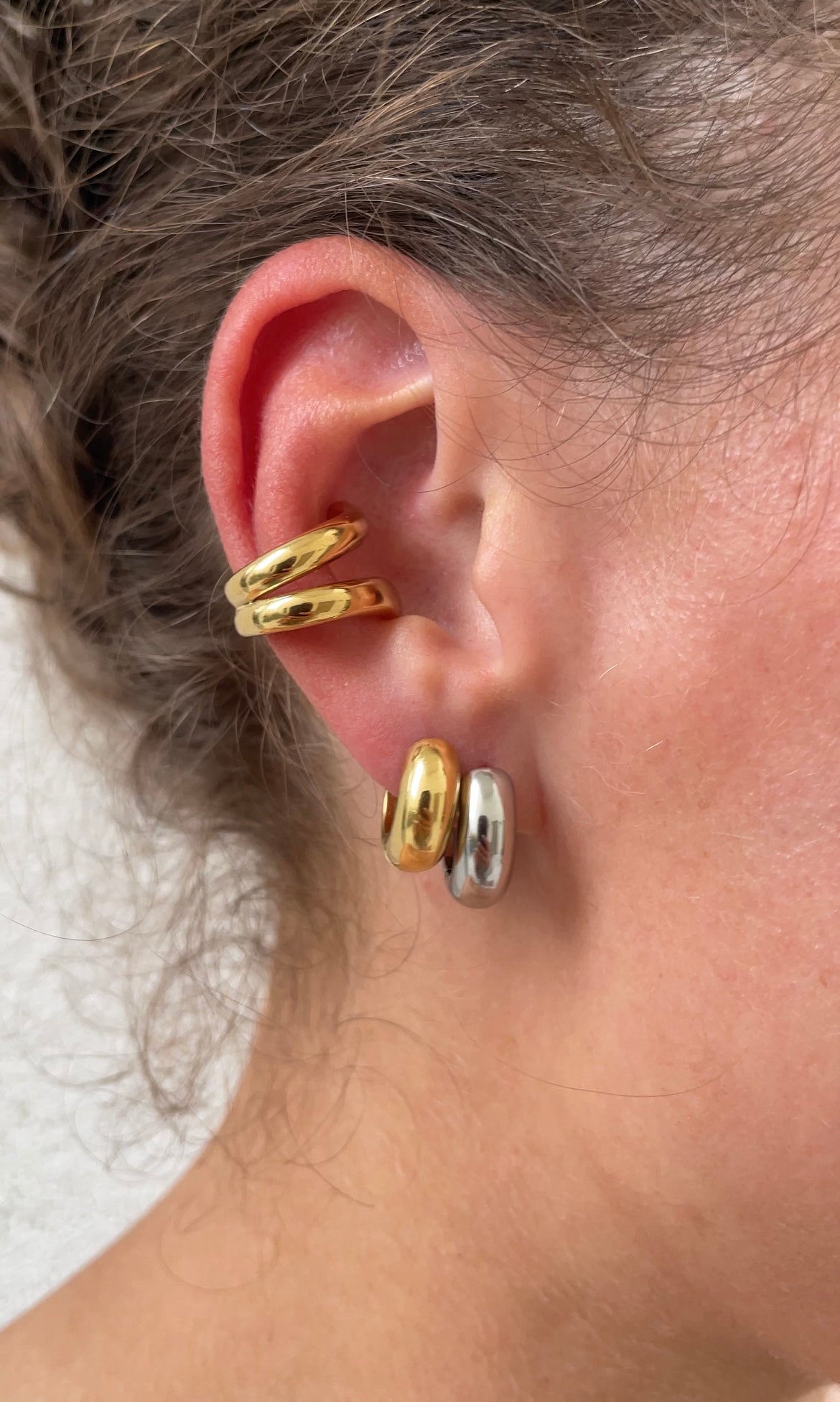 Double ear cuff