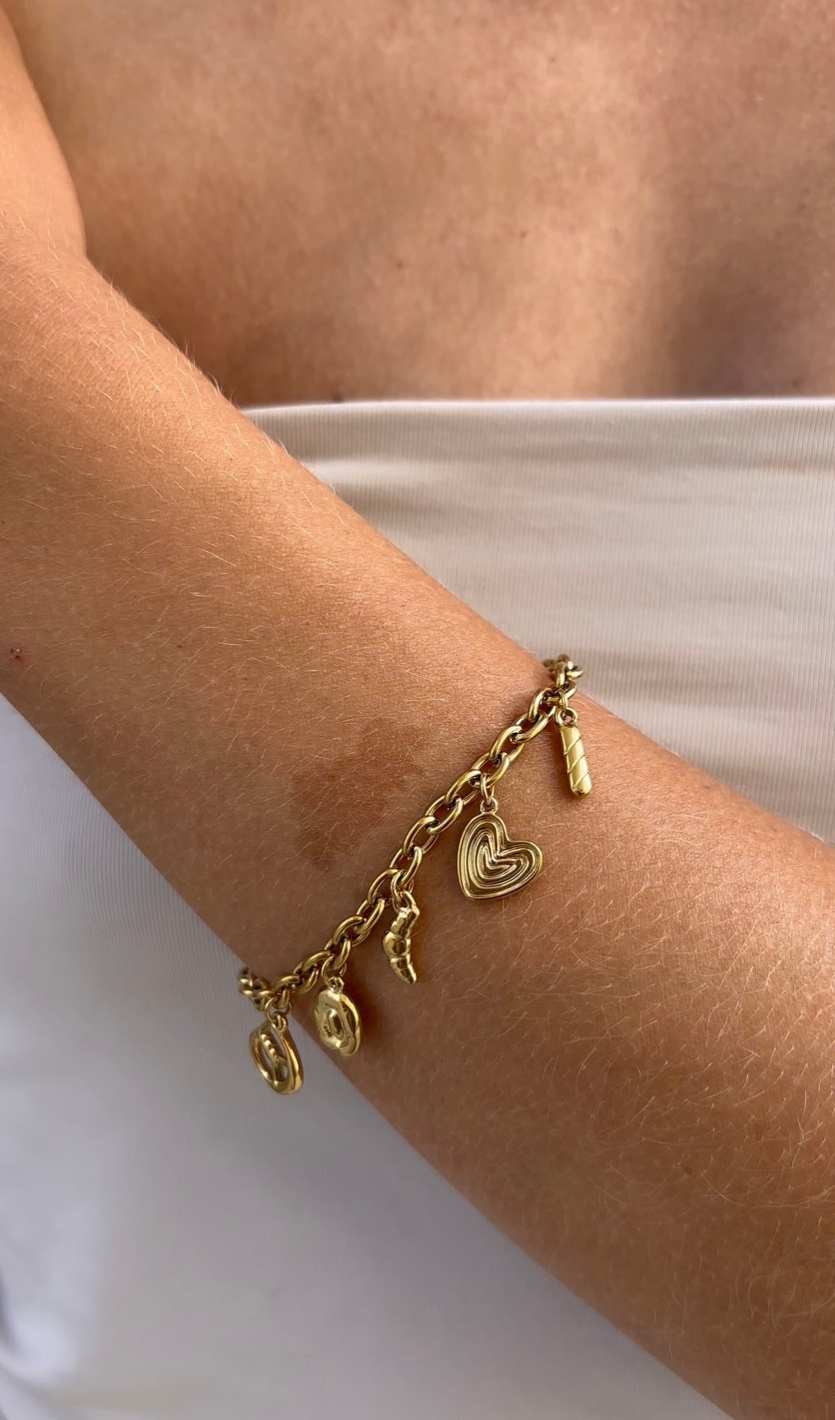 French pastries bracelet