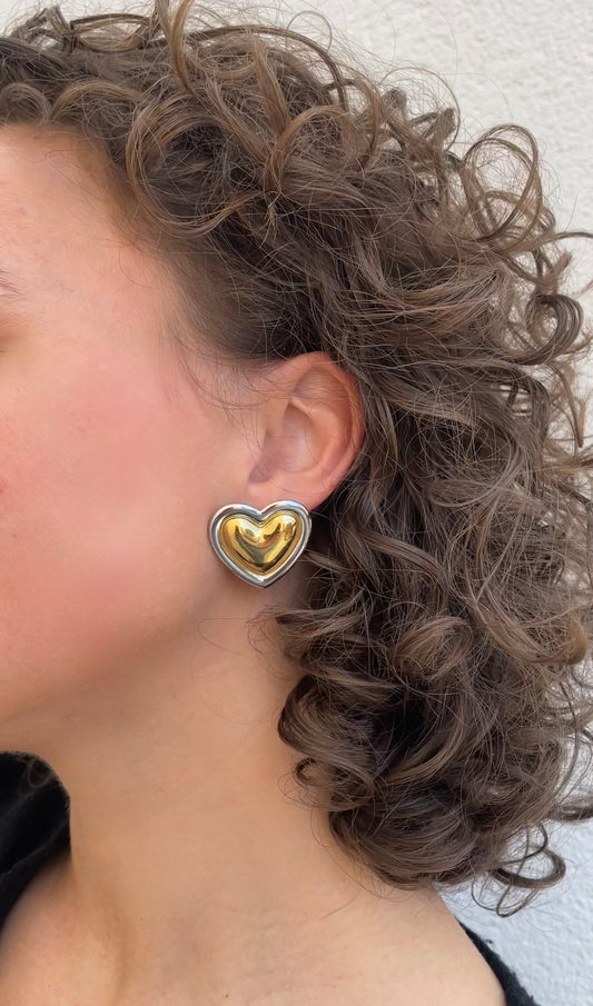 Heart earrings