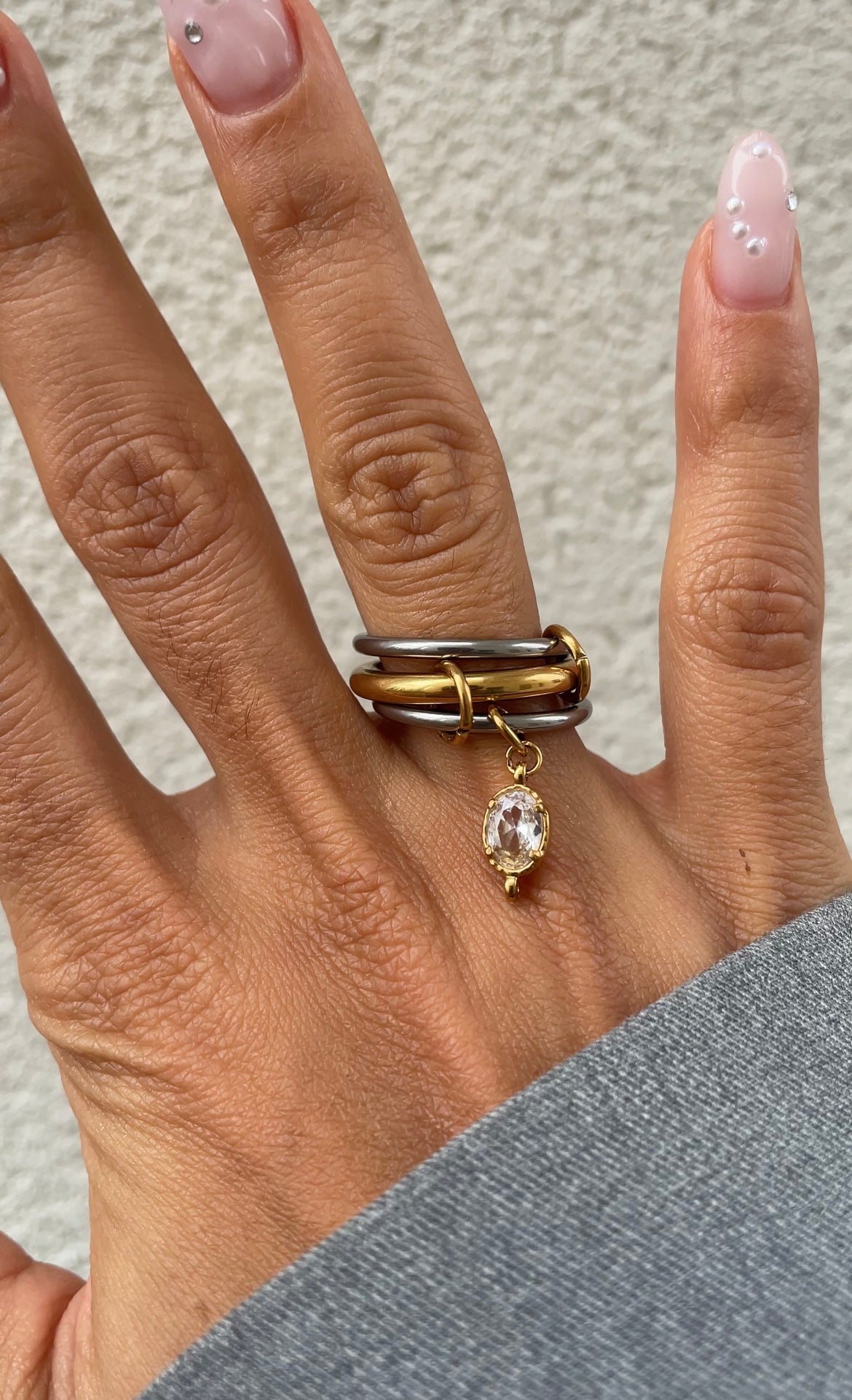 Drop couture ring