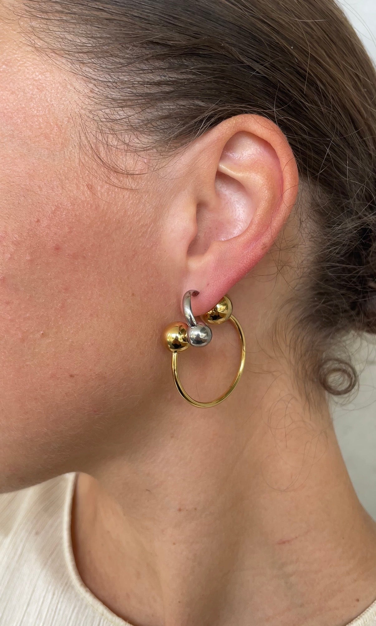 Galaxy earrings