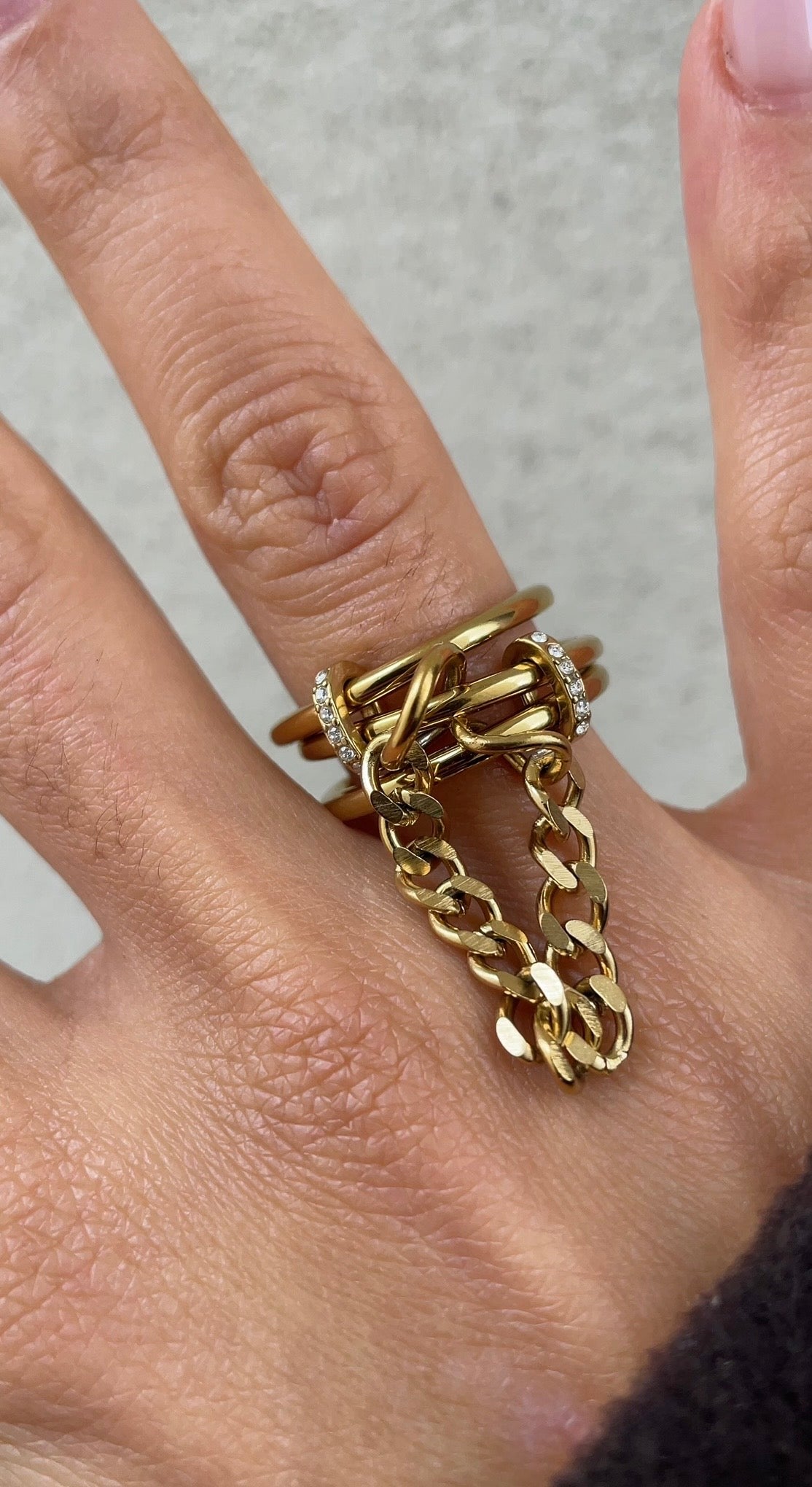 Grunge Couture ring