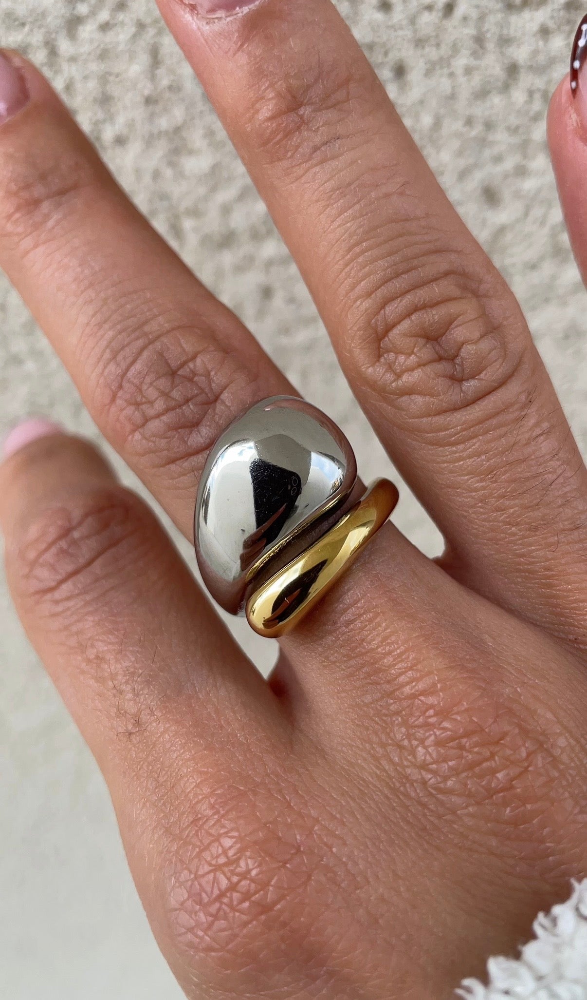 Chunky Embrace ring