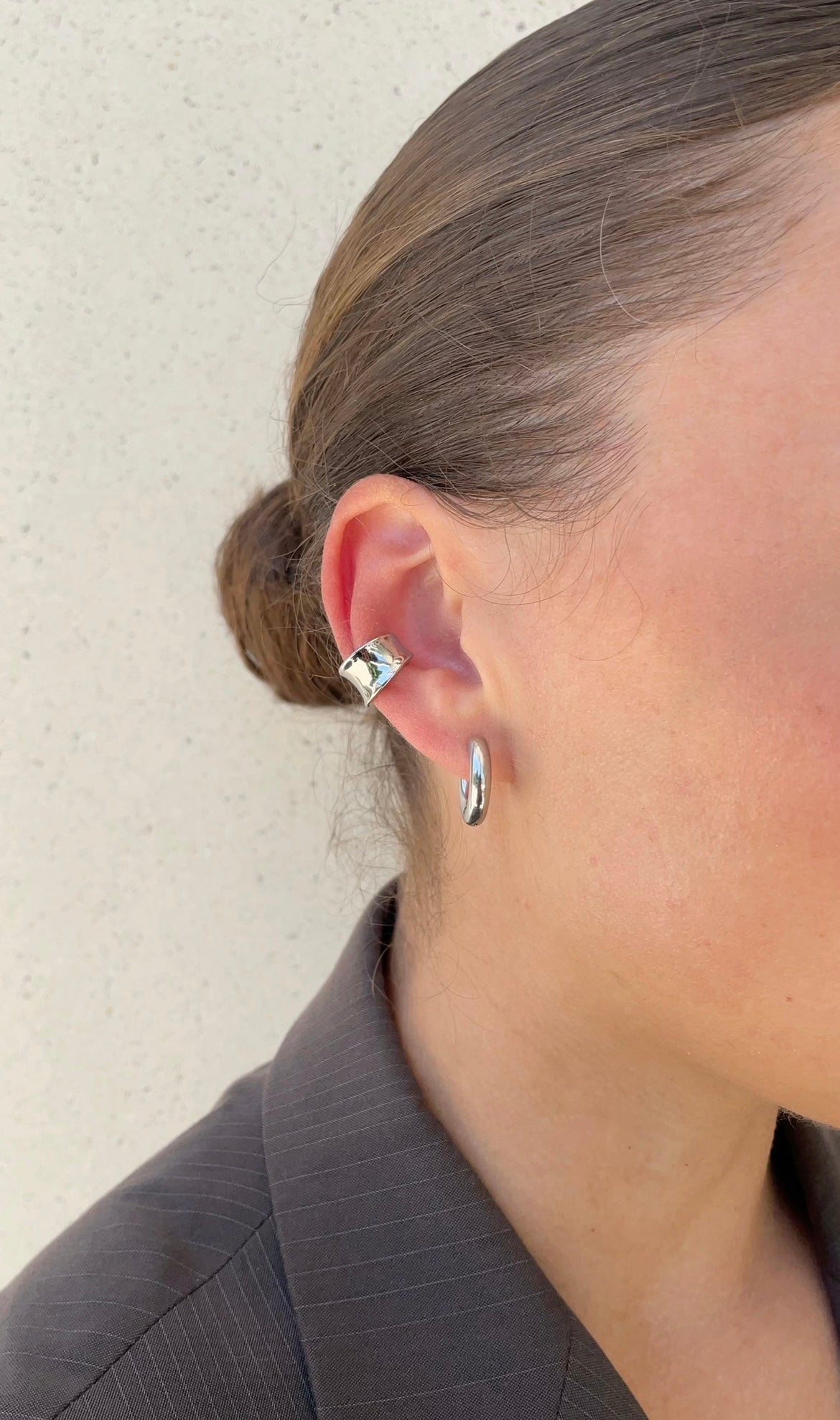 Bold ear cuff