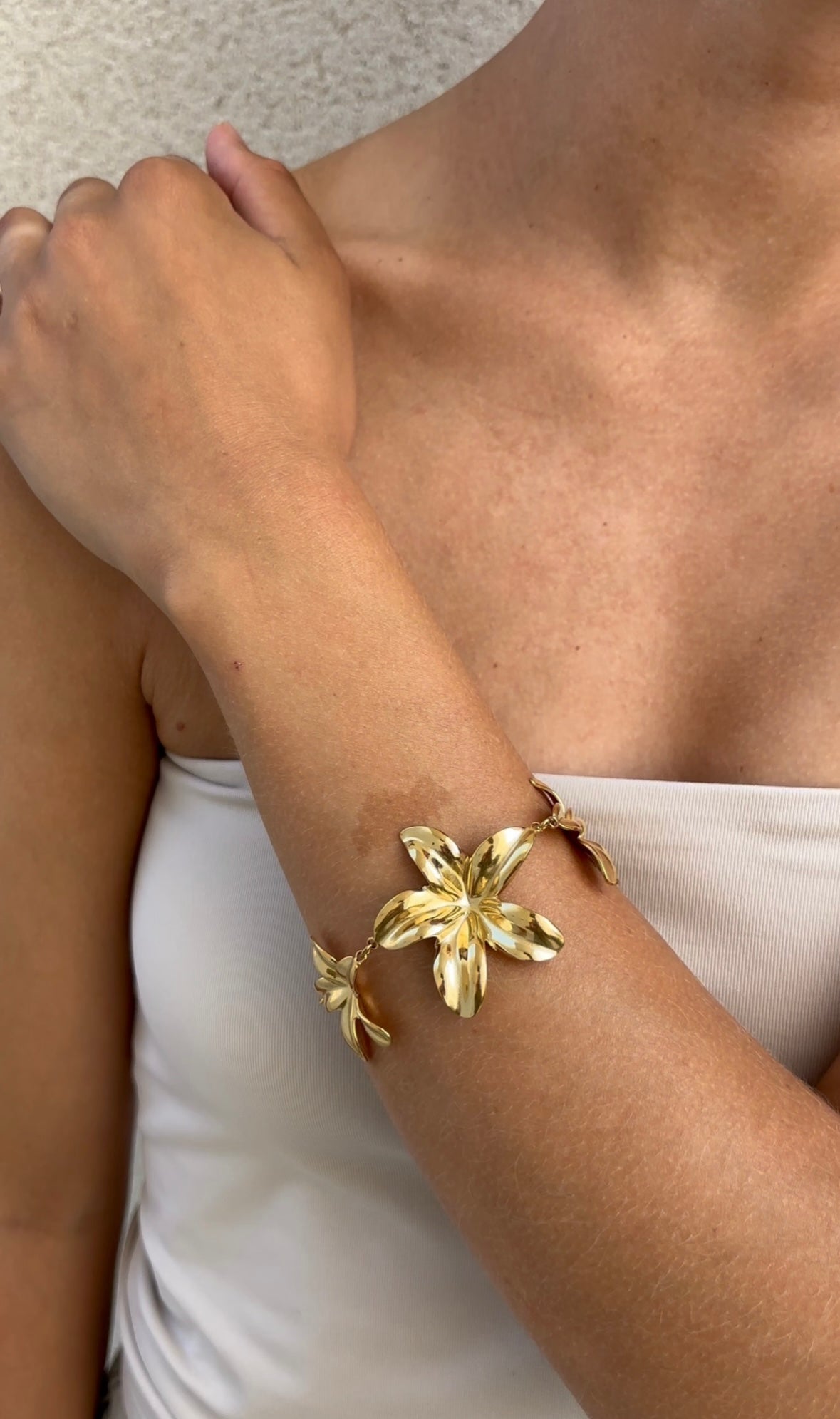 Multi flower bracelet
