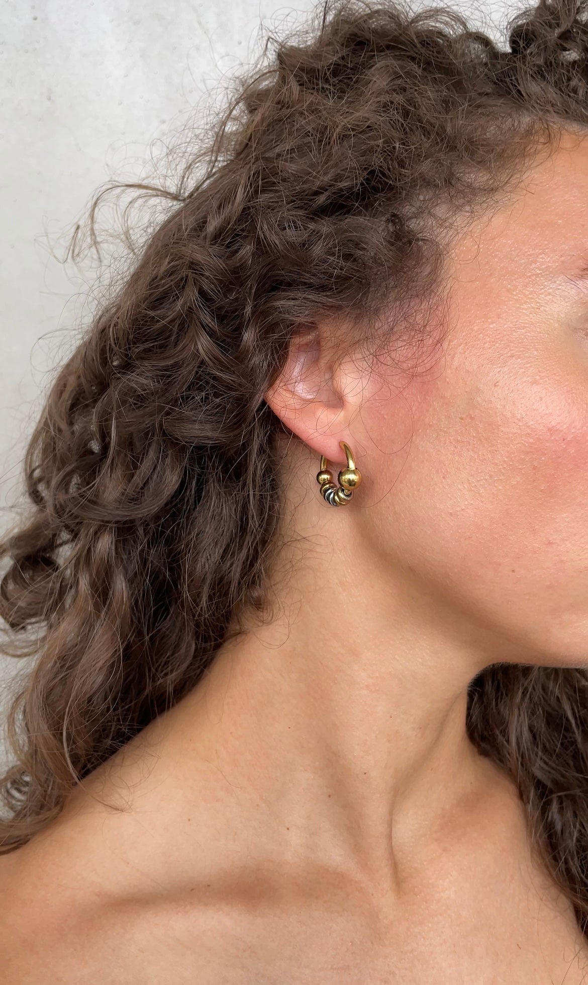 Small Anémone earrings
