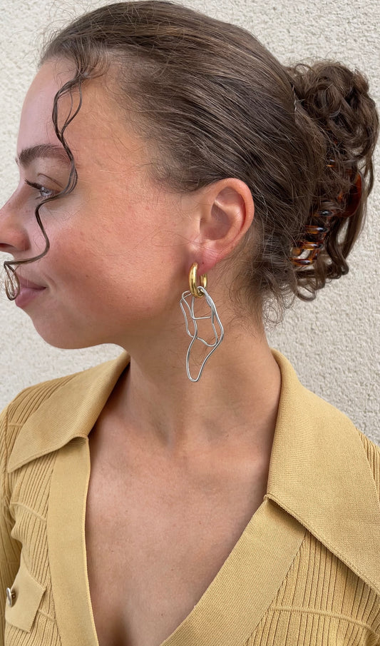 Bold Thunder earrings