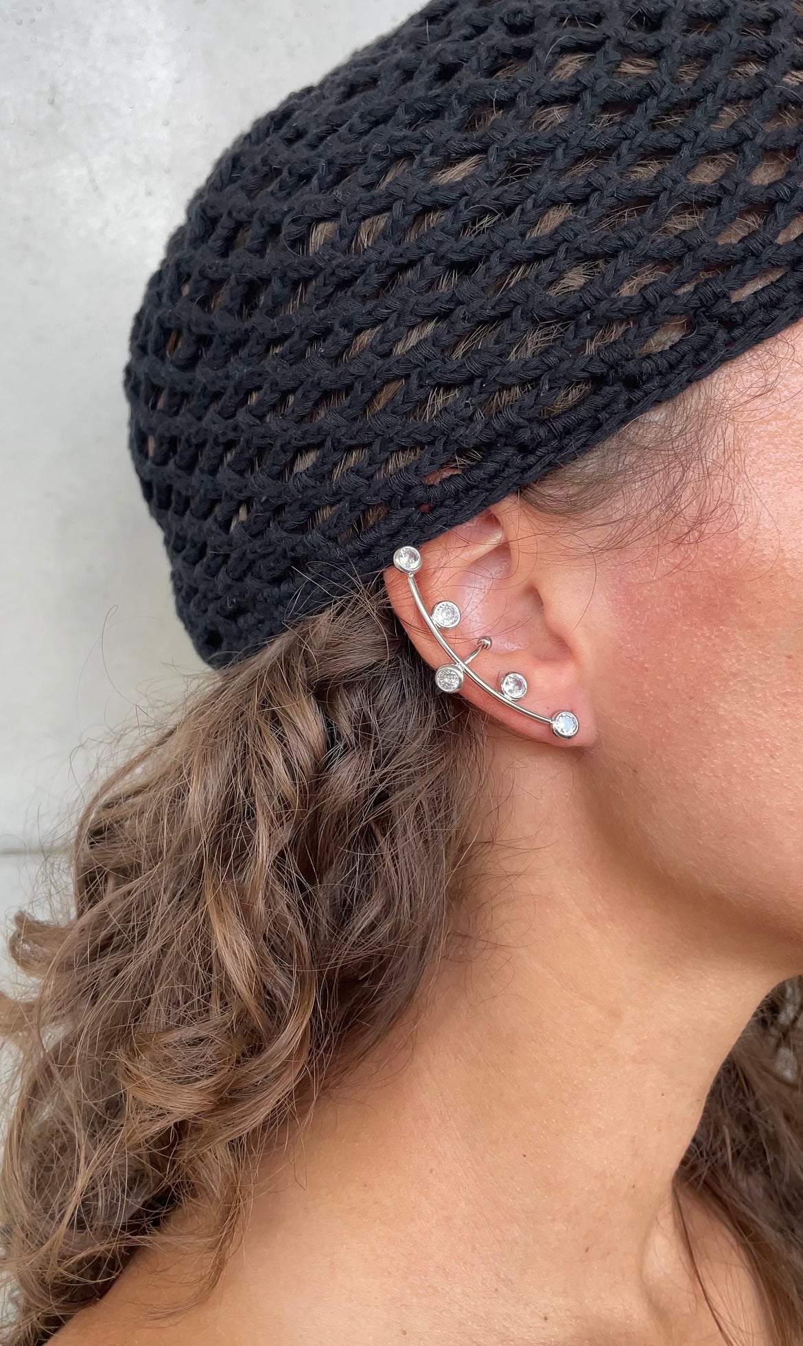 Huge constellation ear cuff