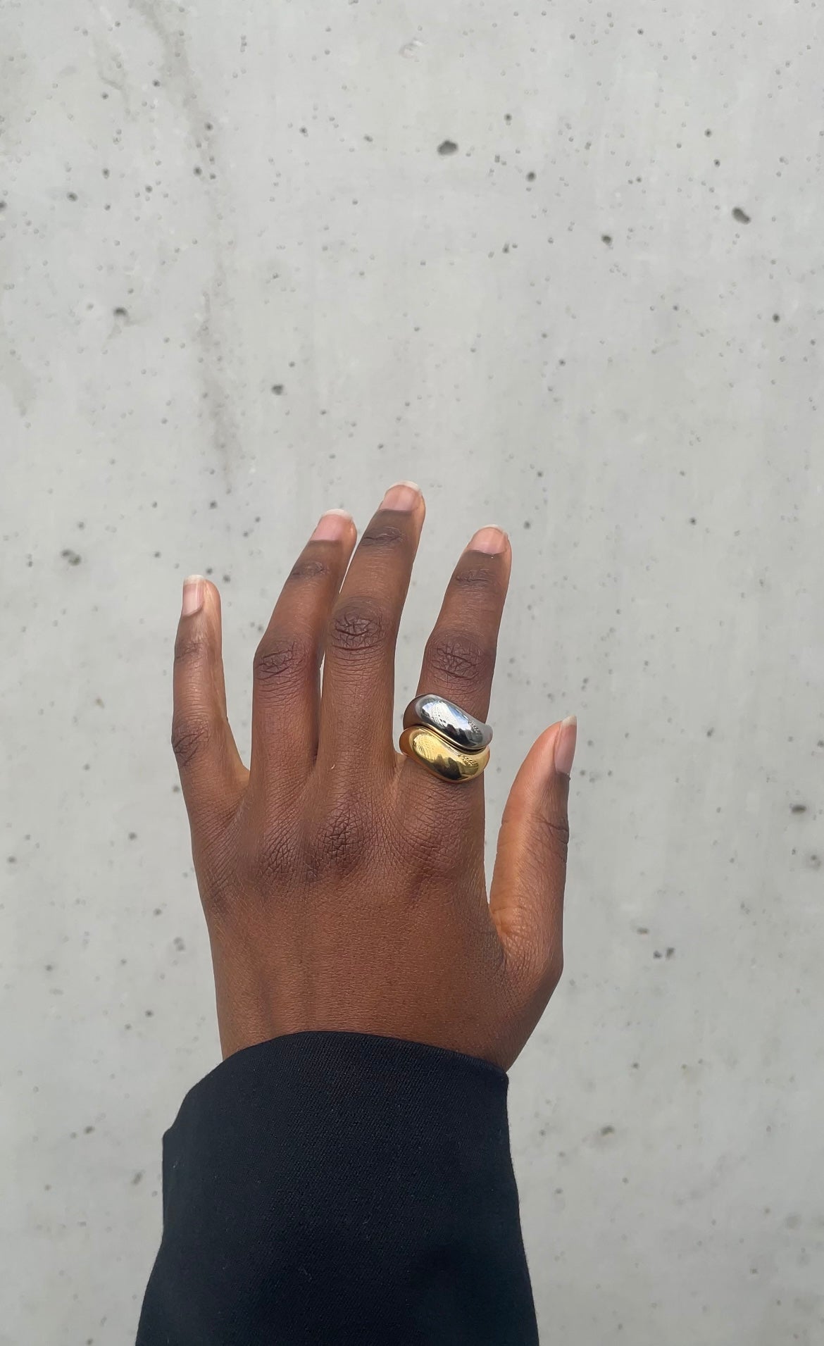 Duo Wave ring