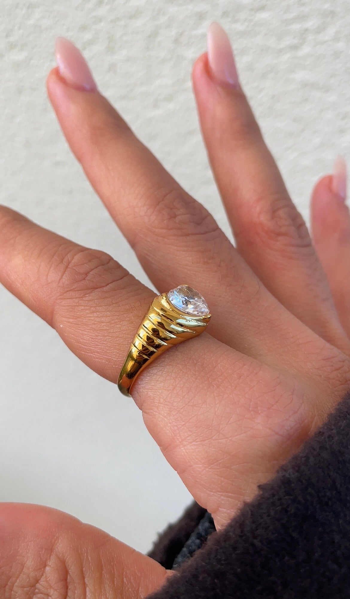 Vintage heart ring