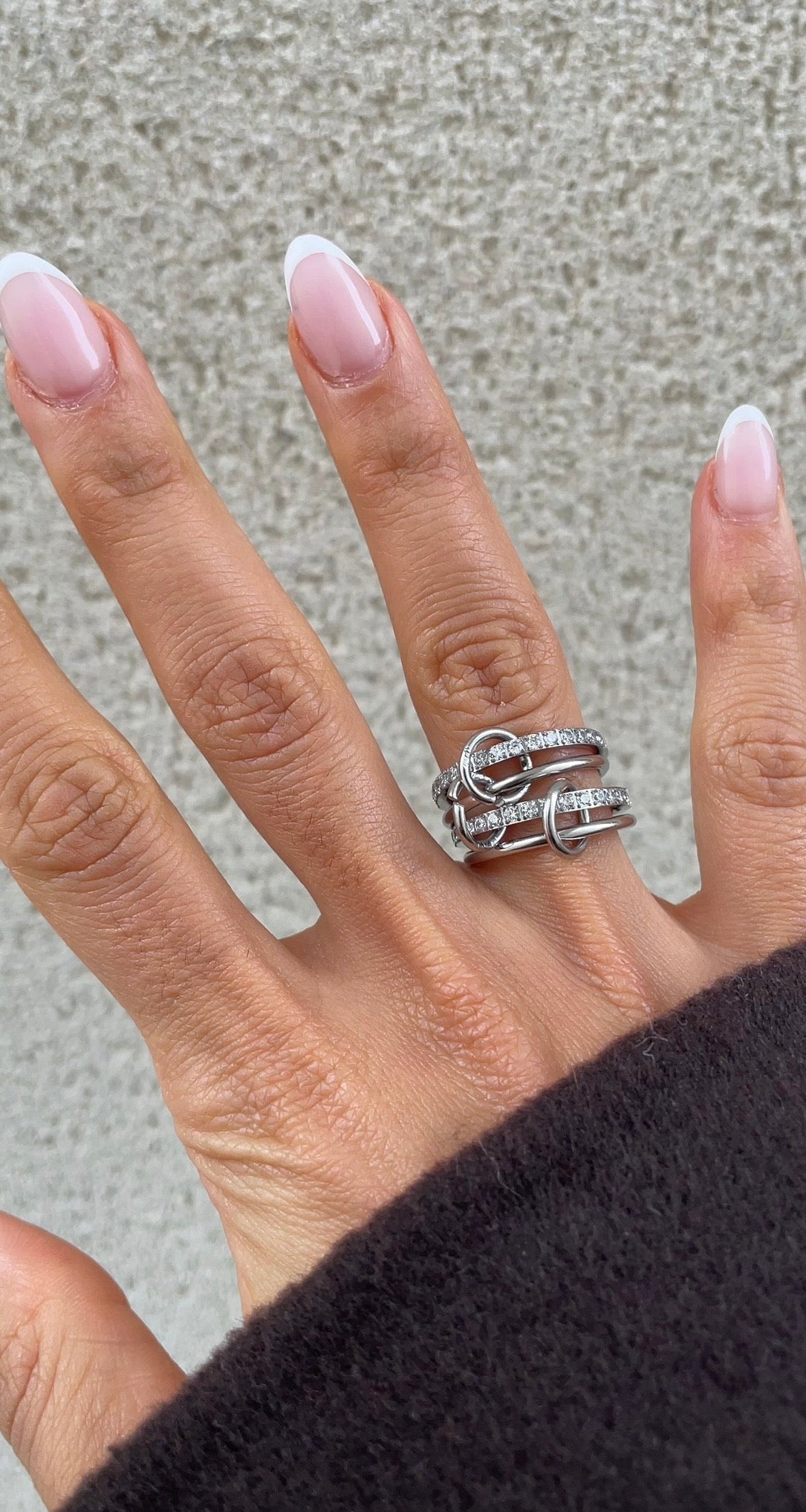 Double couture ring