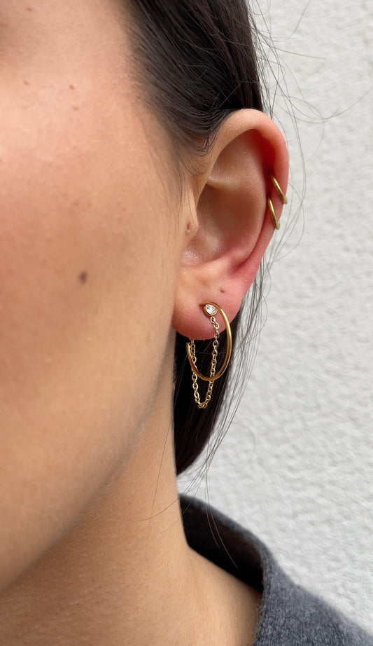 Dainty hoops