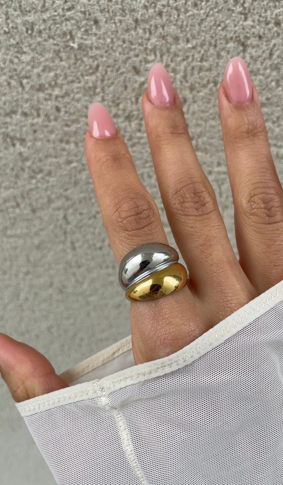 Double Dome ring