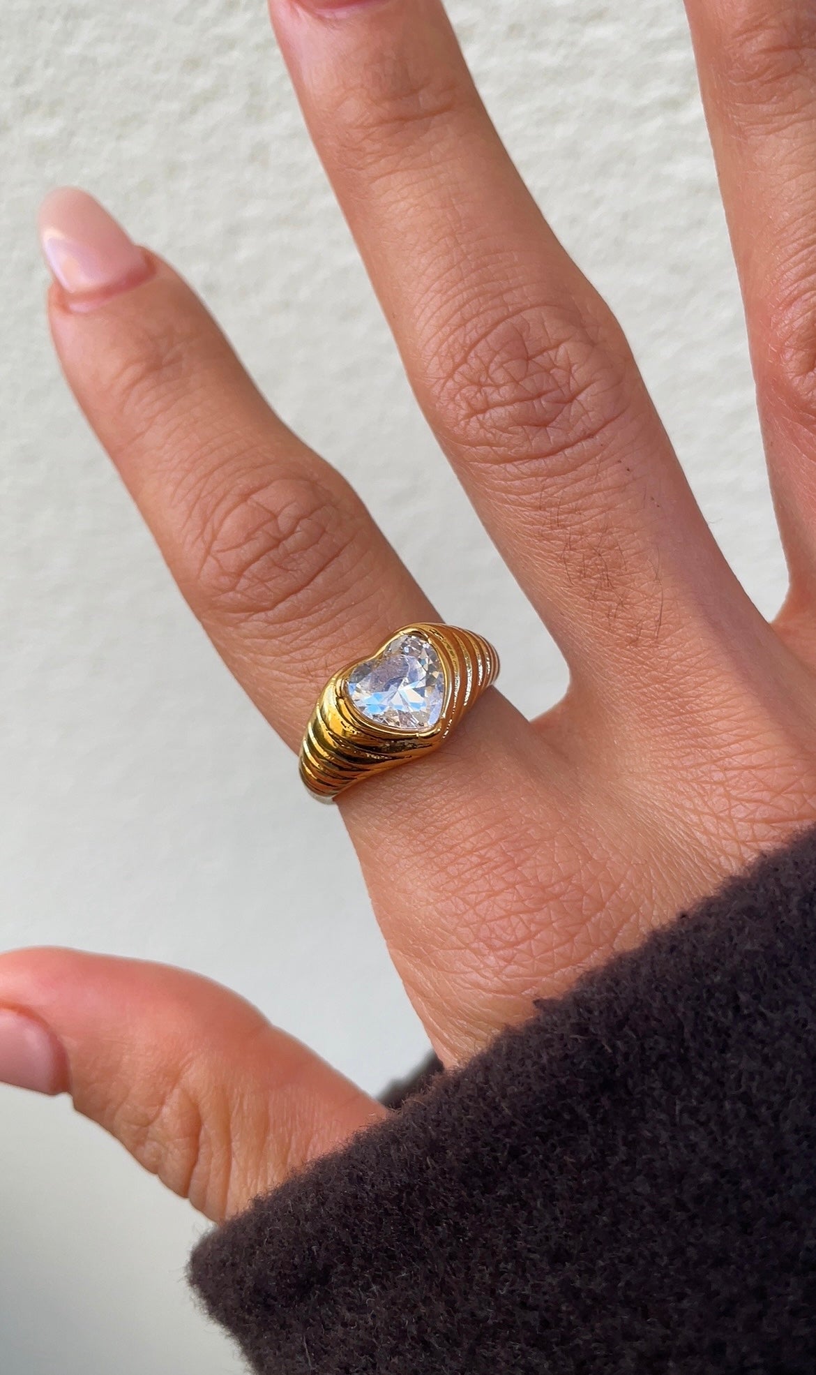 Vintage heart ring