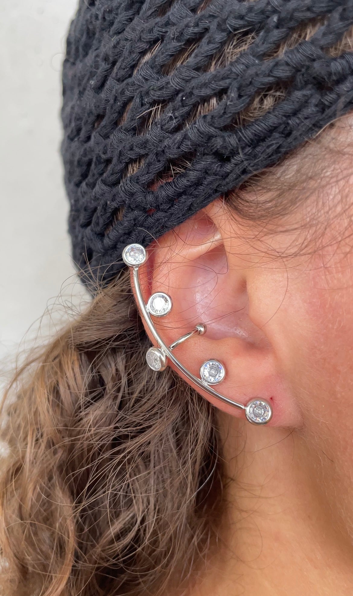 Huge constellation ear cuff