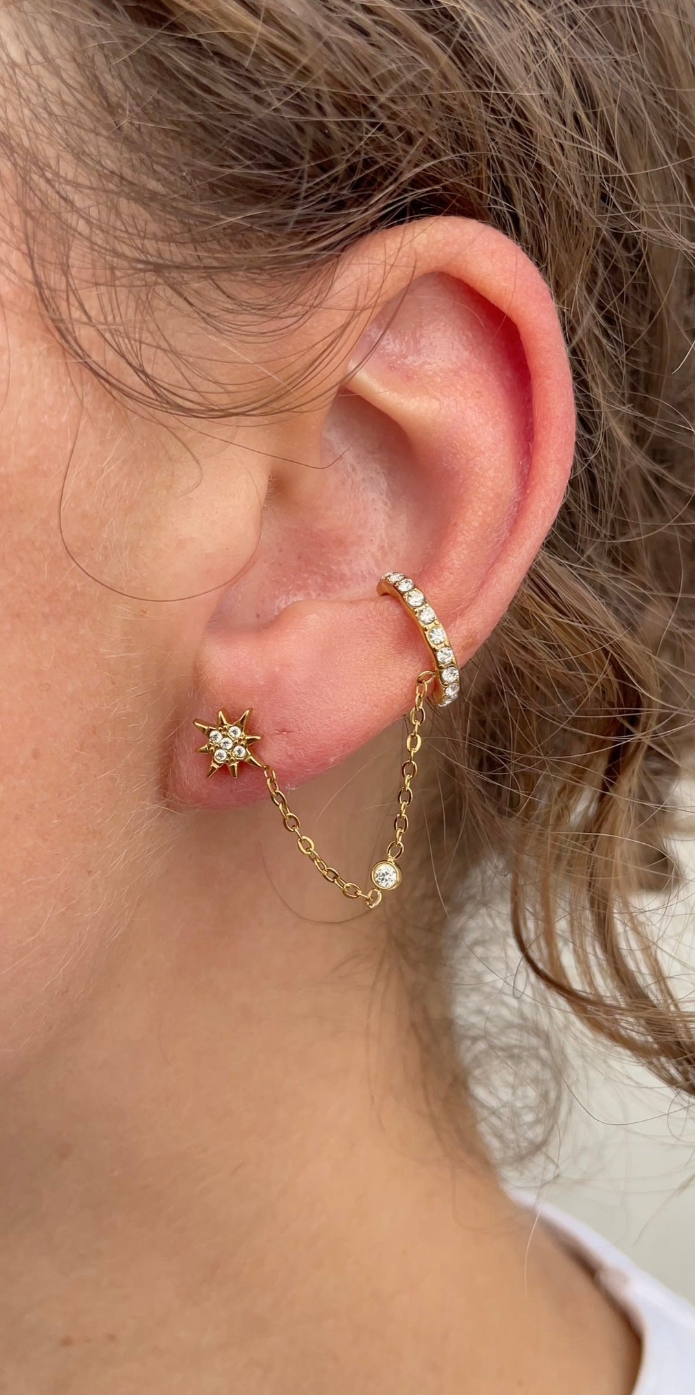 Mono ear cuff