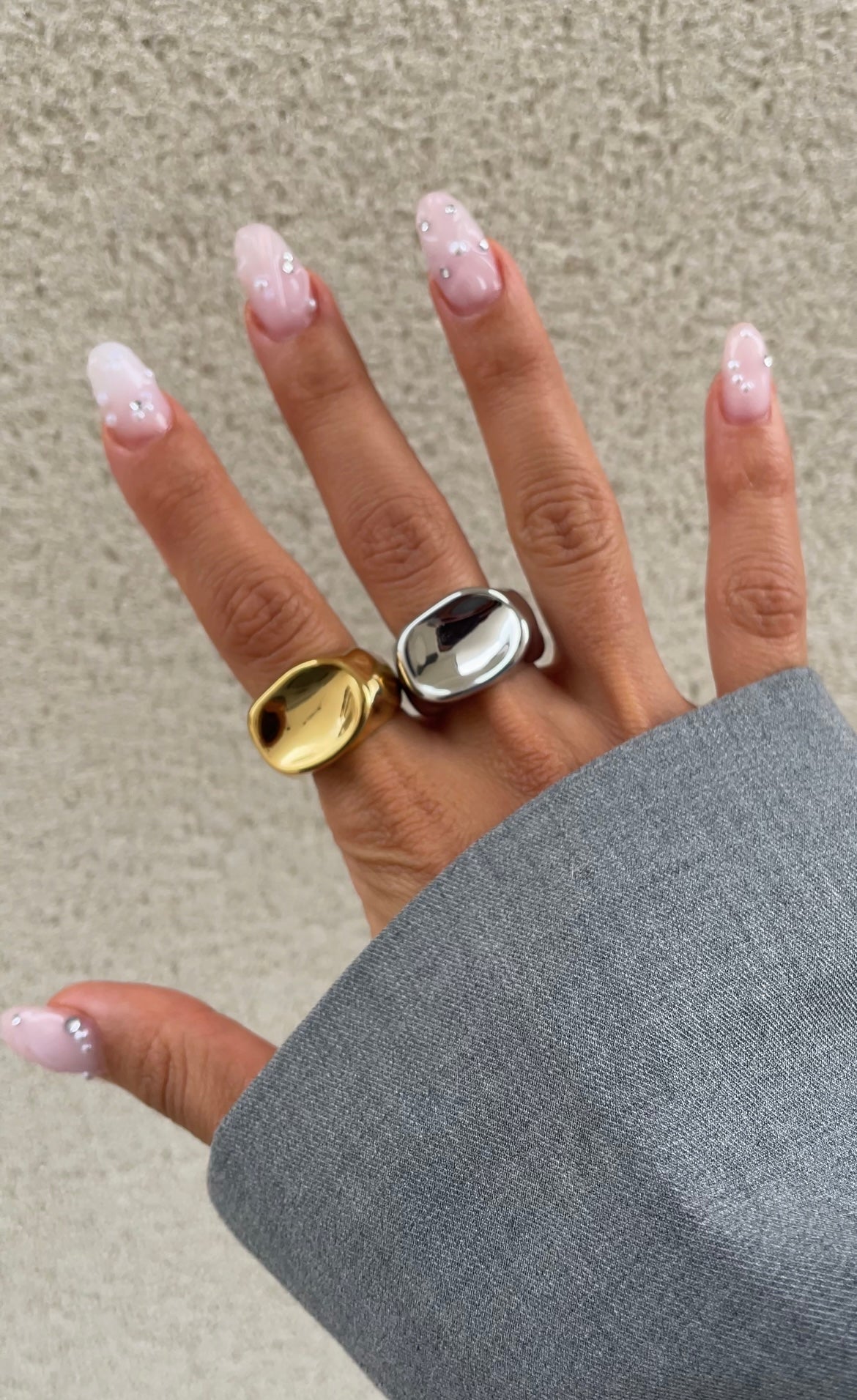 Textured Signet ring