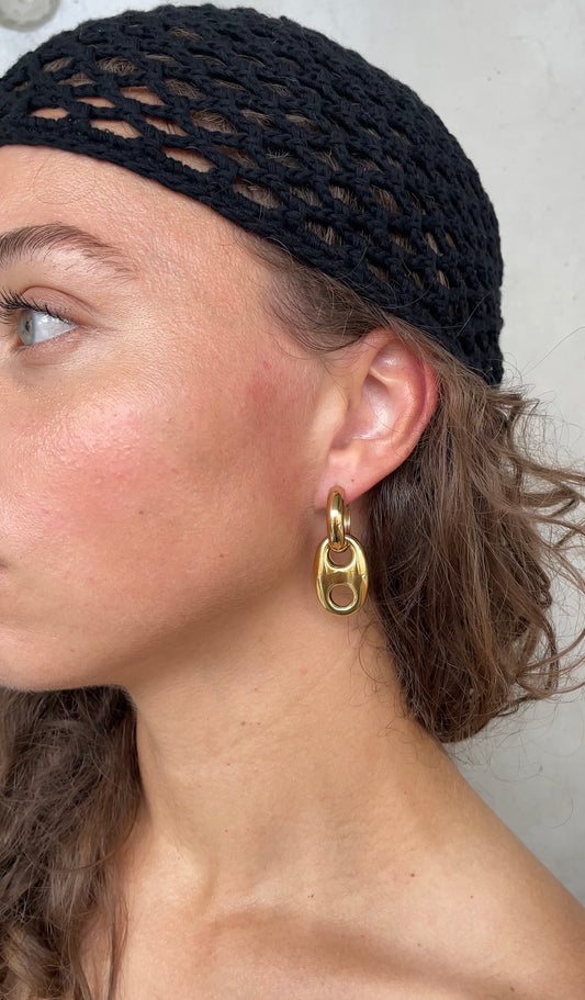 Graine de café earrings