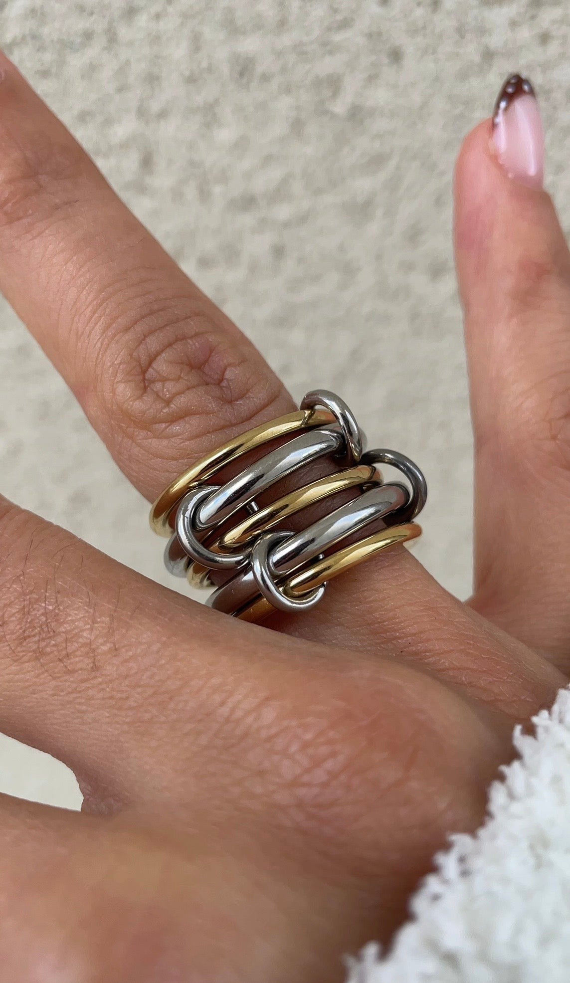 Huge couture ring n°0