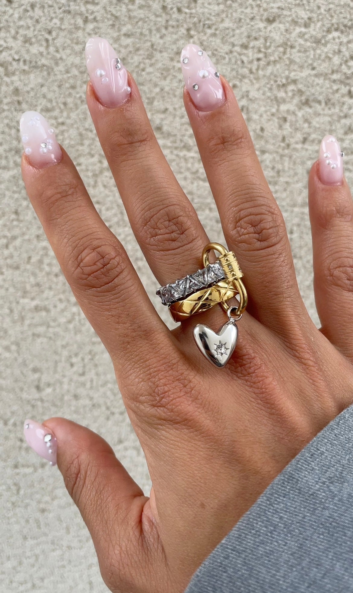 Heart couture ring