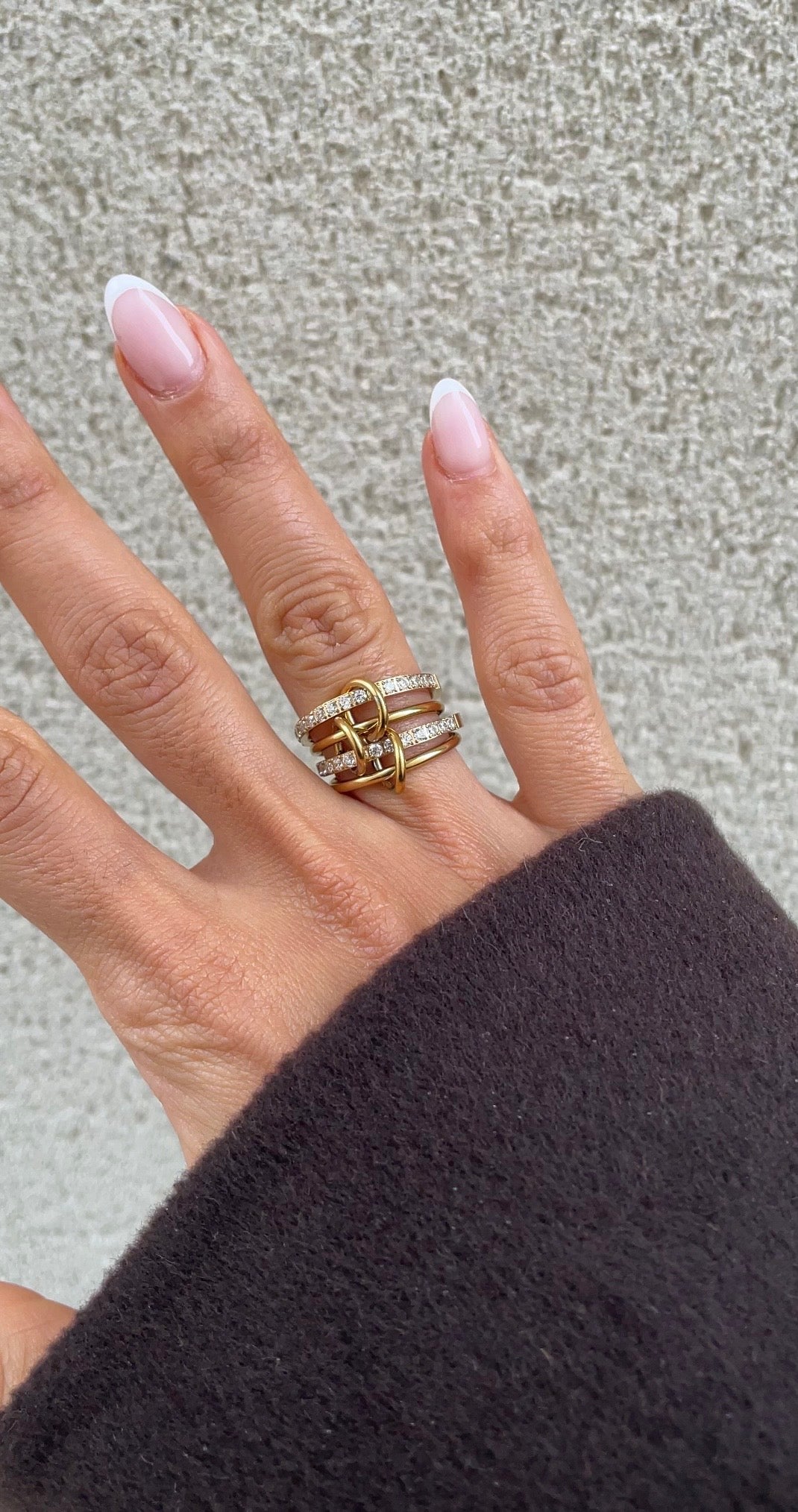 Double couture ring