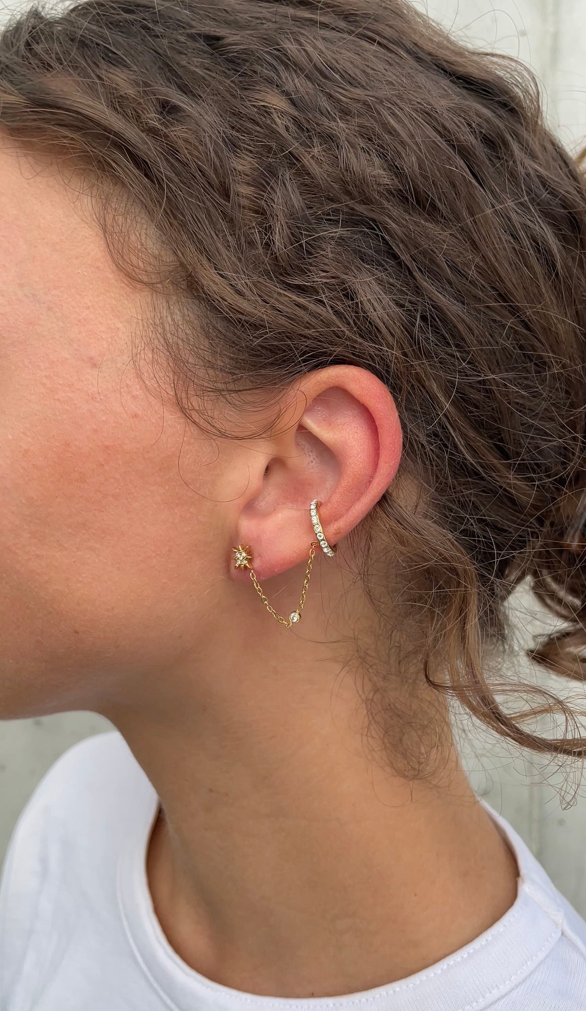 Mono ear cuff