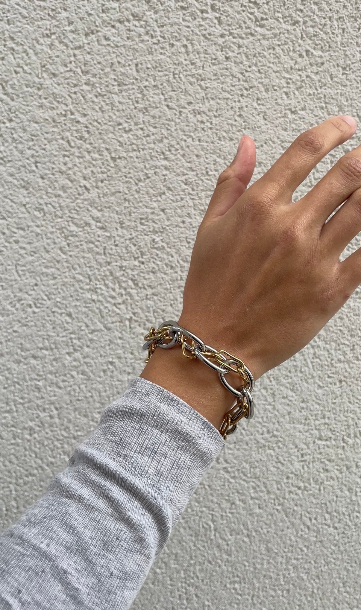 Huge couture bracelet